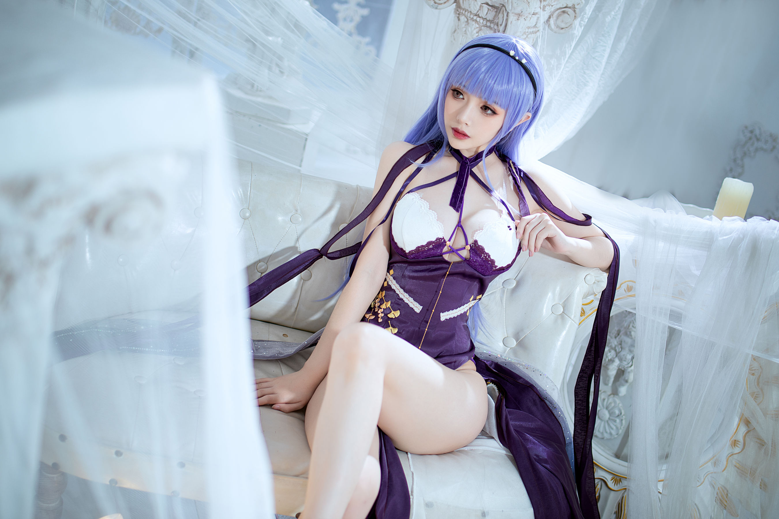 动漫博主雯妹 – 碧蓝航线黛朵 [17P]