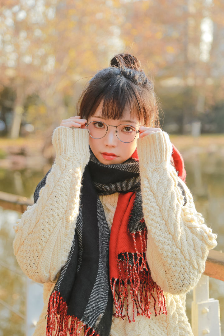 可爱妹子Fushii_海堂 – 秋日女友 [31P]