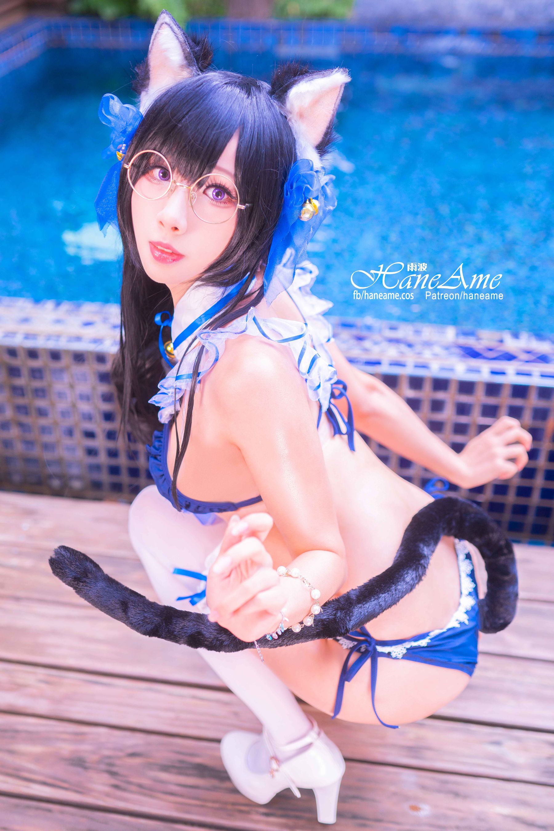 雨波_HaneAme 兽耳少女 Natsumi [25P]