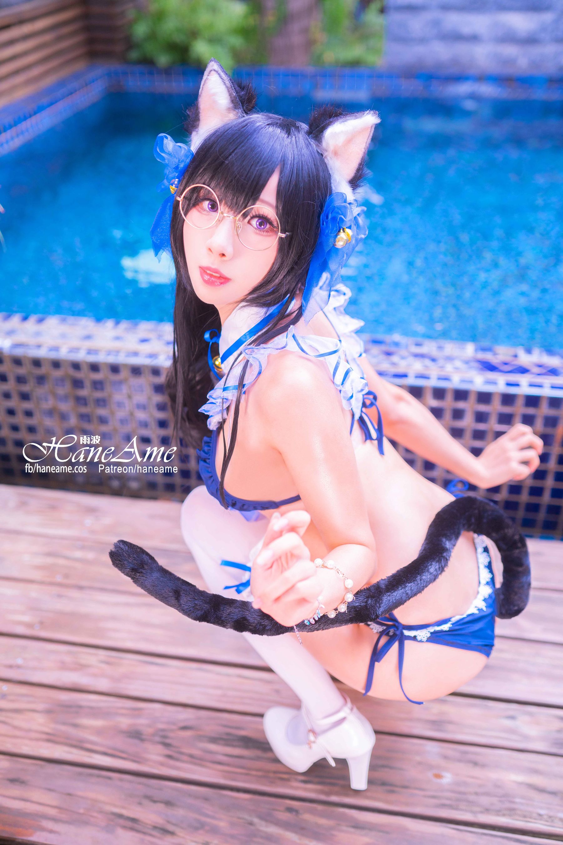 雨波_HaneAme 兽耳少女 Natsumi [25P]