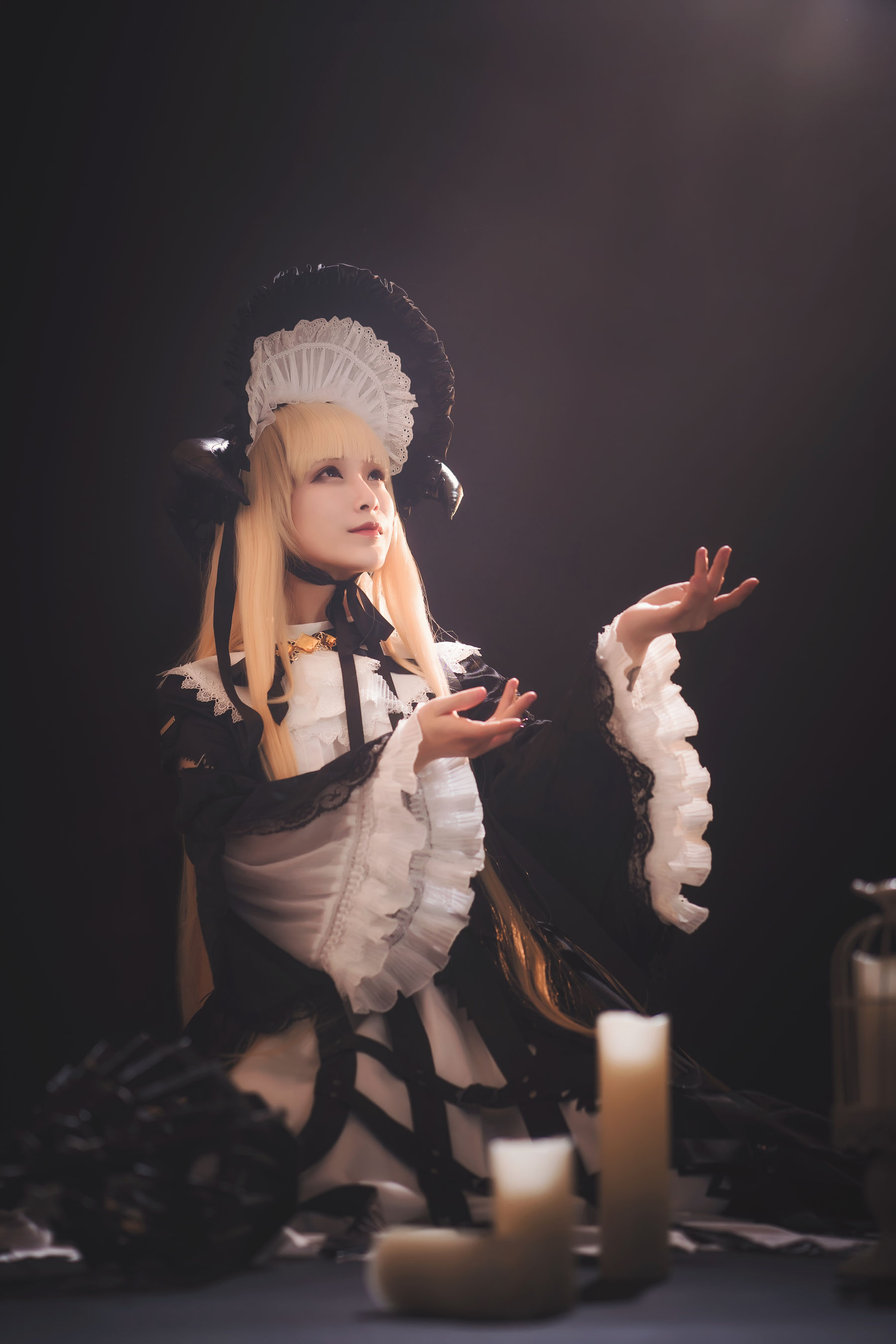 [Cosplay写真] 动漫博主铁板烧鬼舞w – 夜莺 [17P]