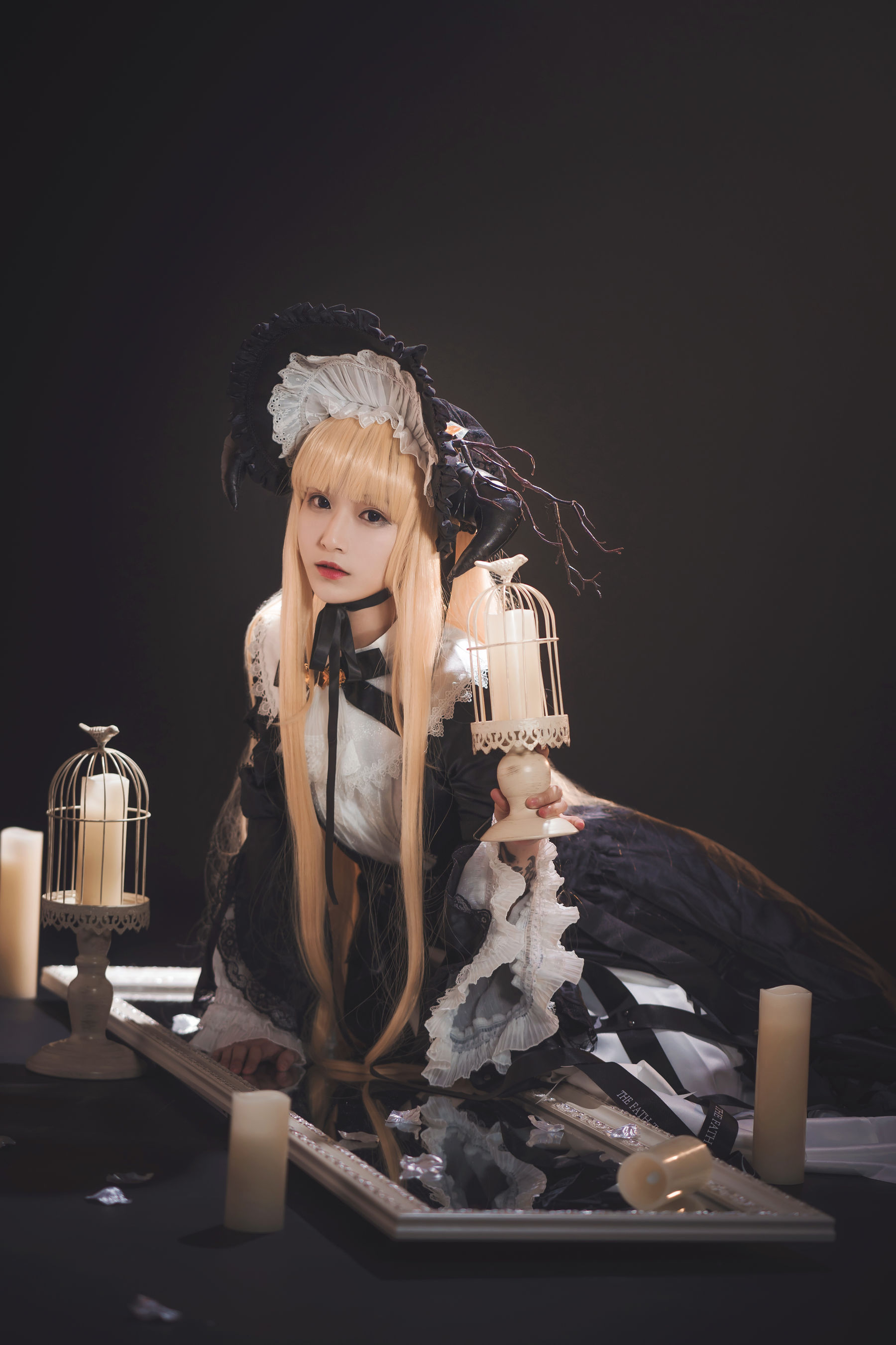 [Cosplay写真] 动漫博主铁板烧鬼舞w – 夜莺 [17P]
