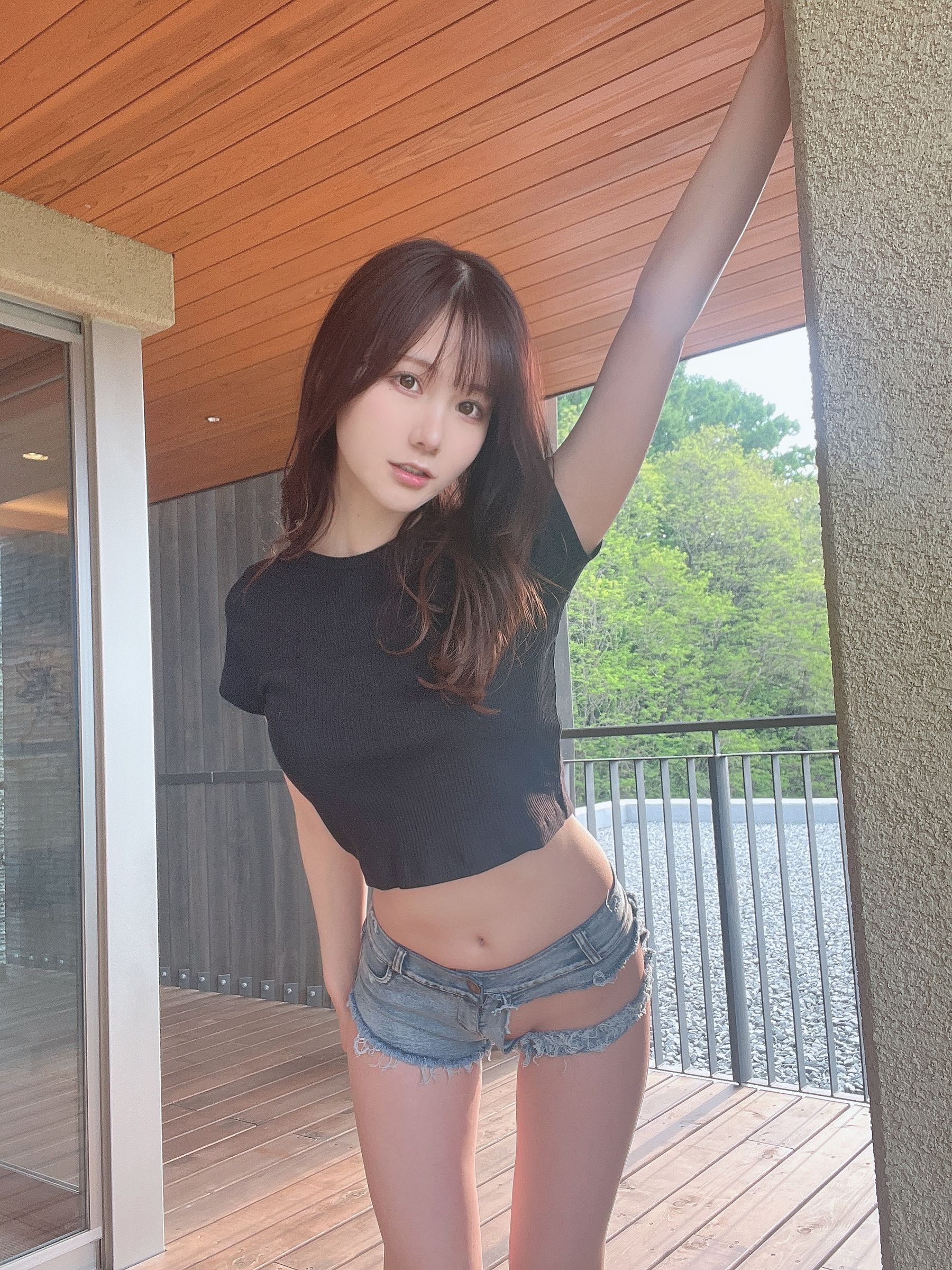 日本甜美COSERけんけん[fantia] 2022.05 大ダメージデニム [23P]