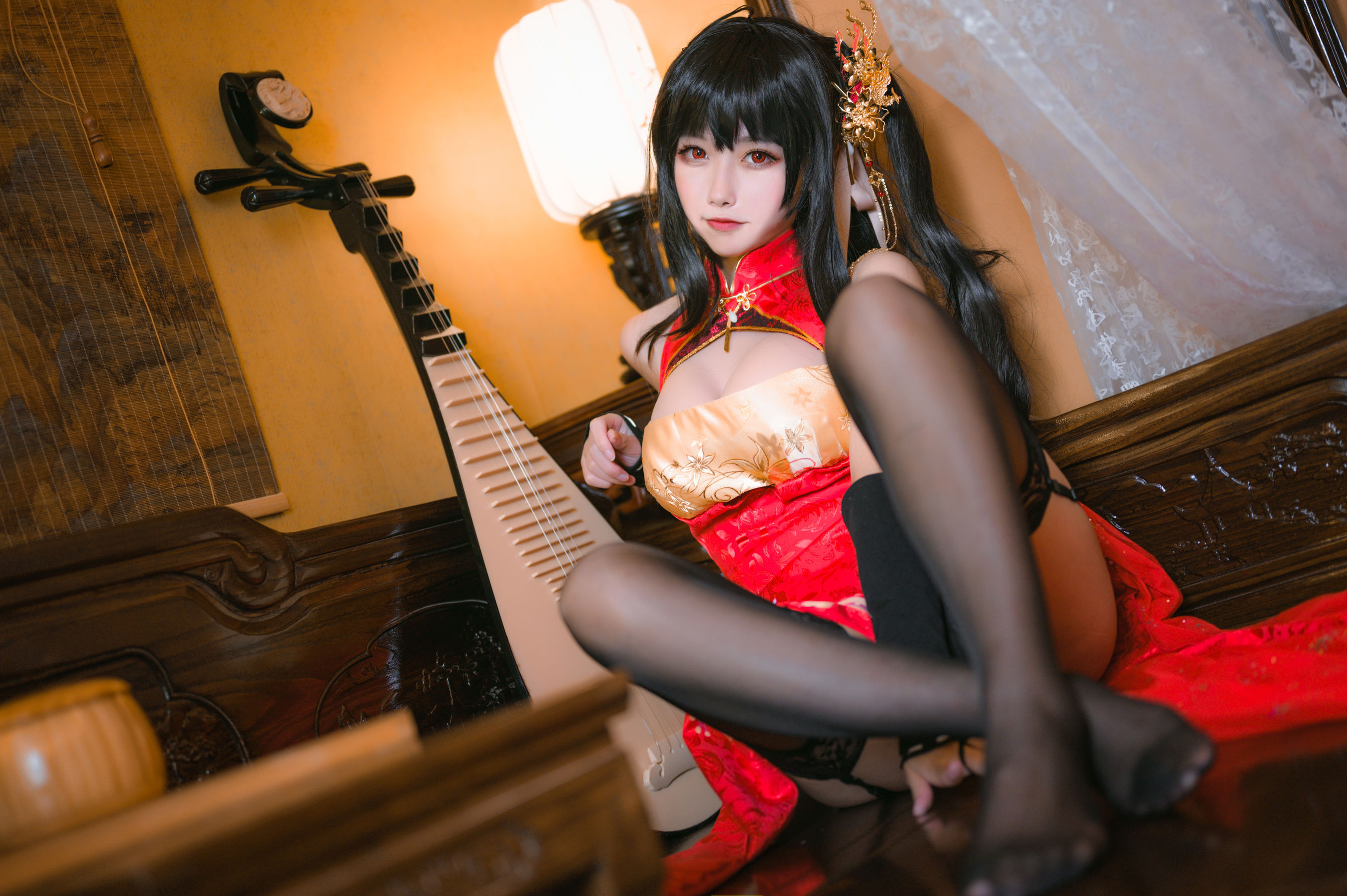 微博妹子Momoko葵葵 – 大凤之旗袍 [20P]