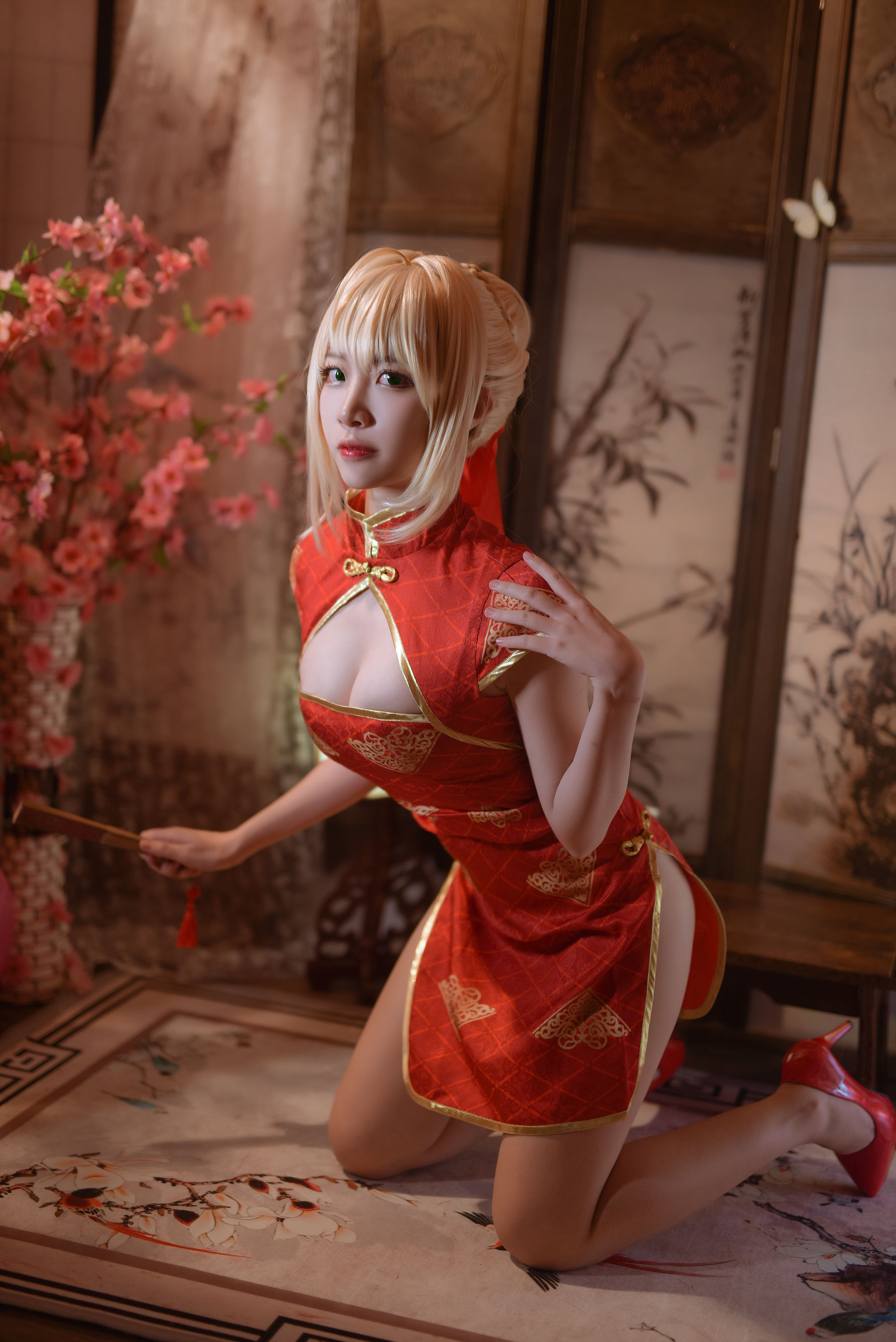 人气Coser二佐Nisa Fate尼禄旗袍 [20P]