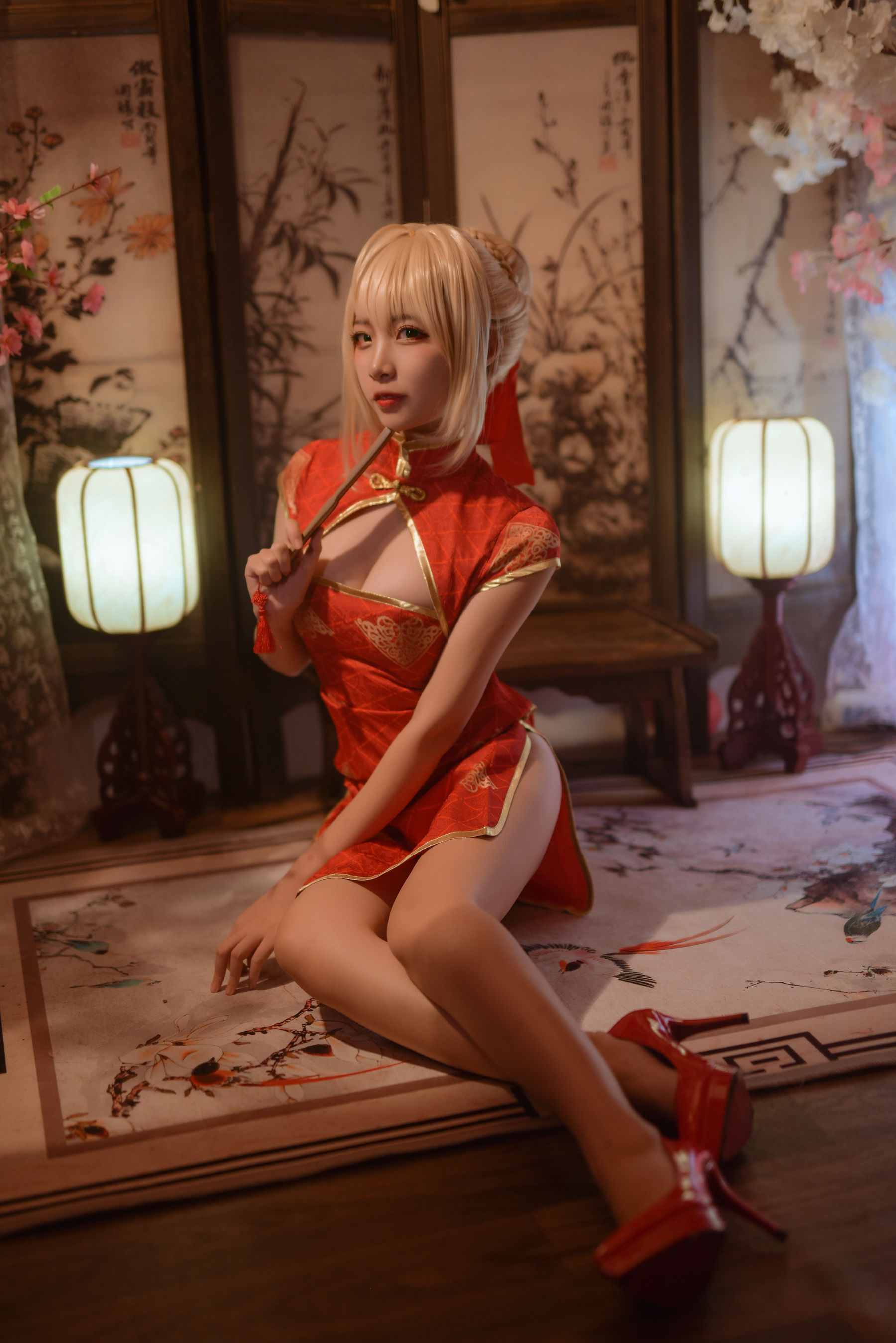 人气Coser二佐Nisa Fate尼禄旗袍 [20P]