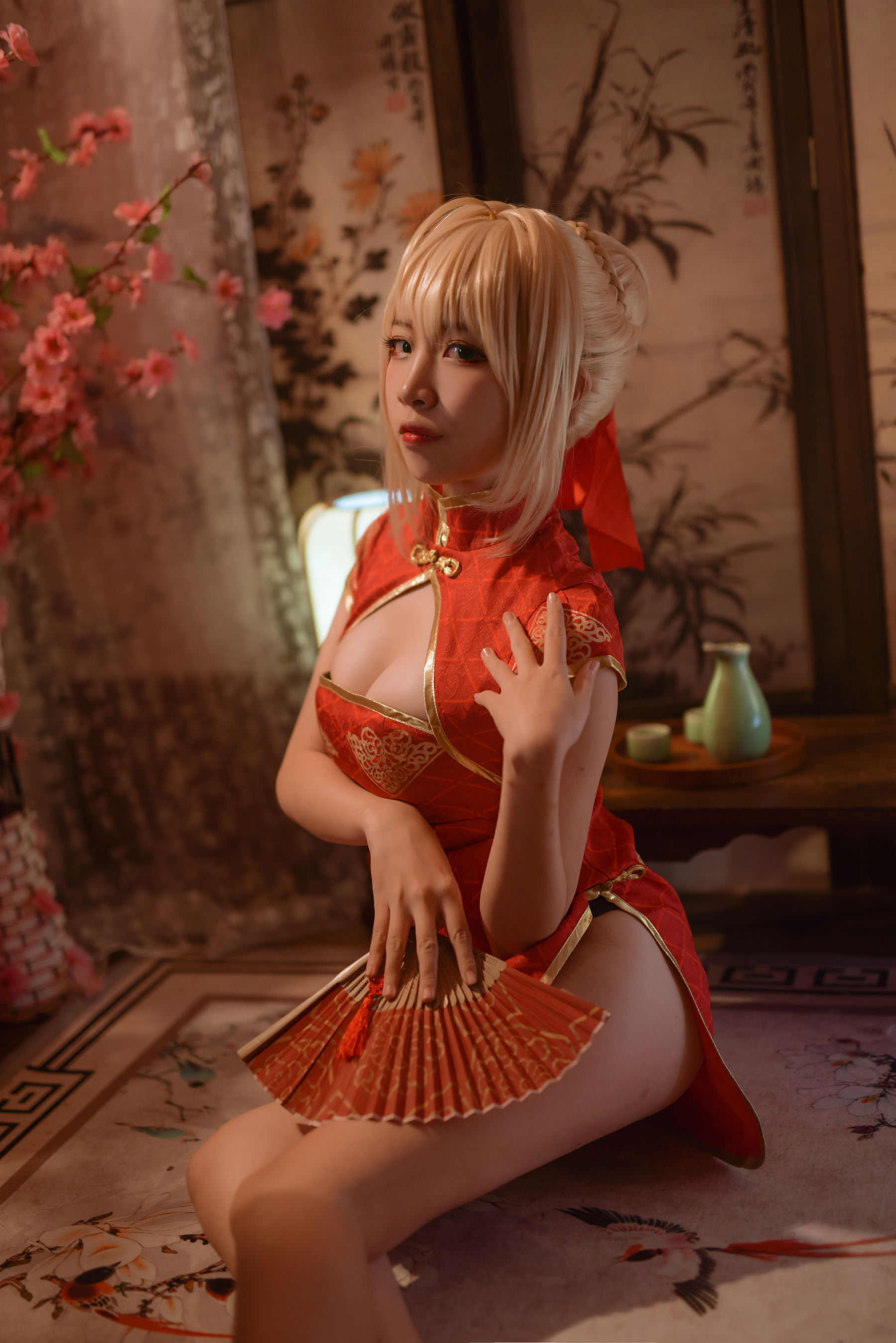 人气Coser二佐Nisa Fate尼禄旗袍 [20P]
