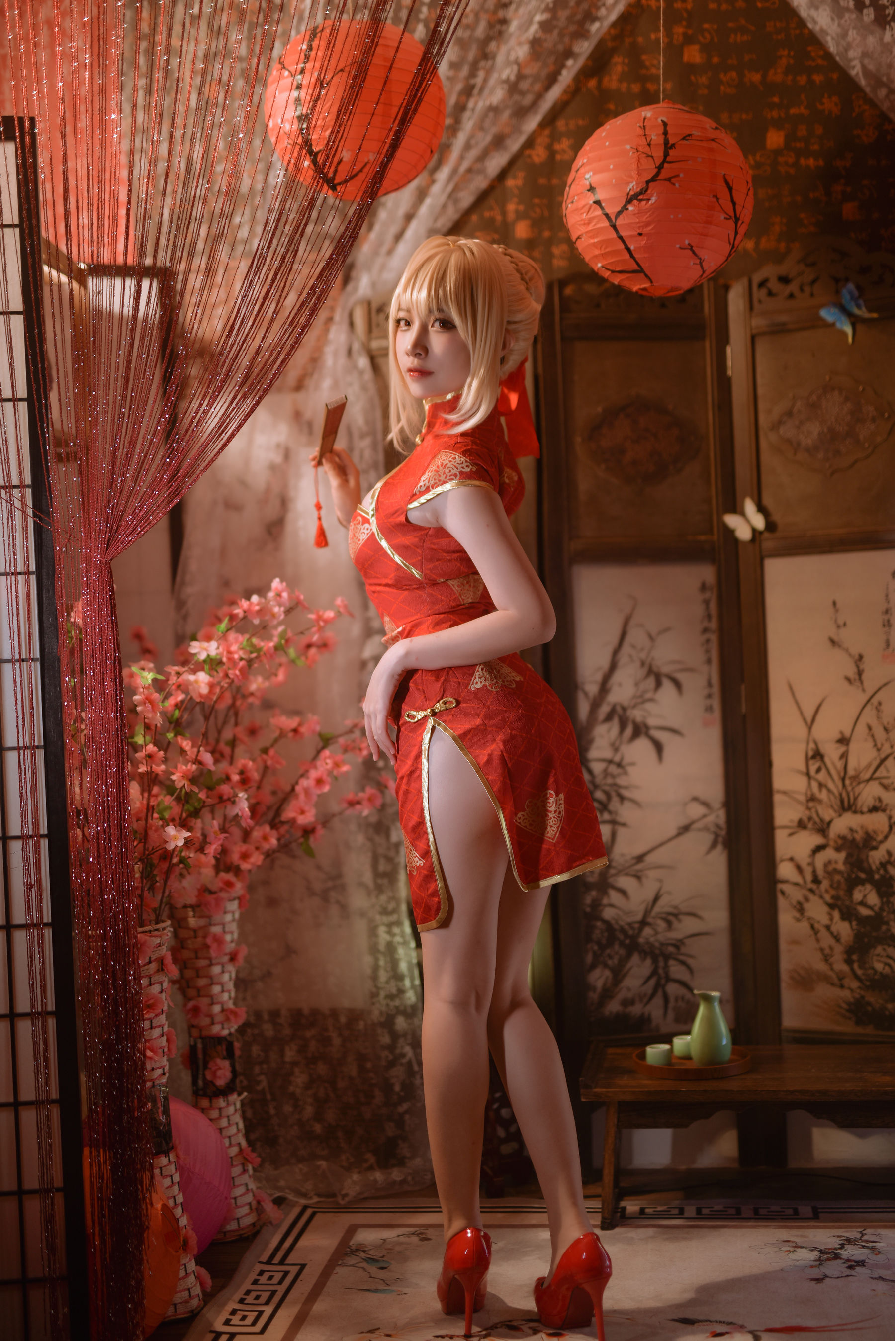 人气Coser二佐Nisa Fate尼禄旗袍 [20P]