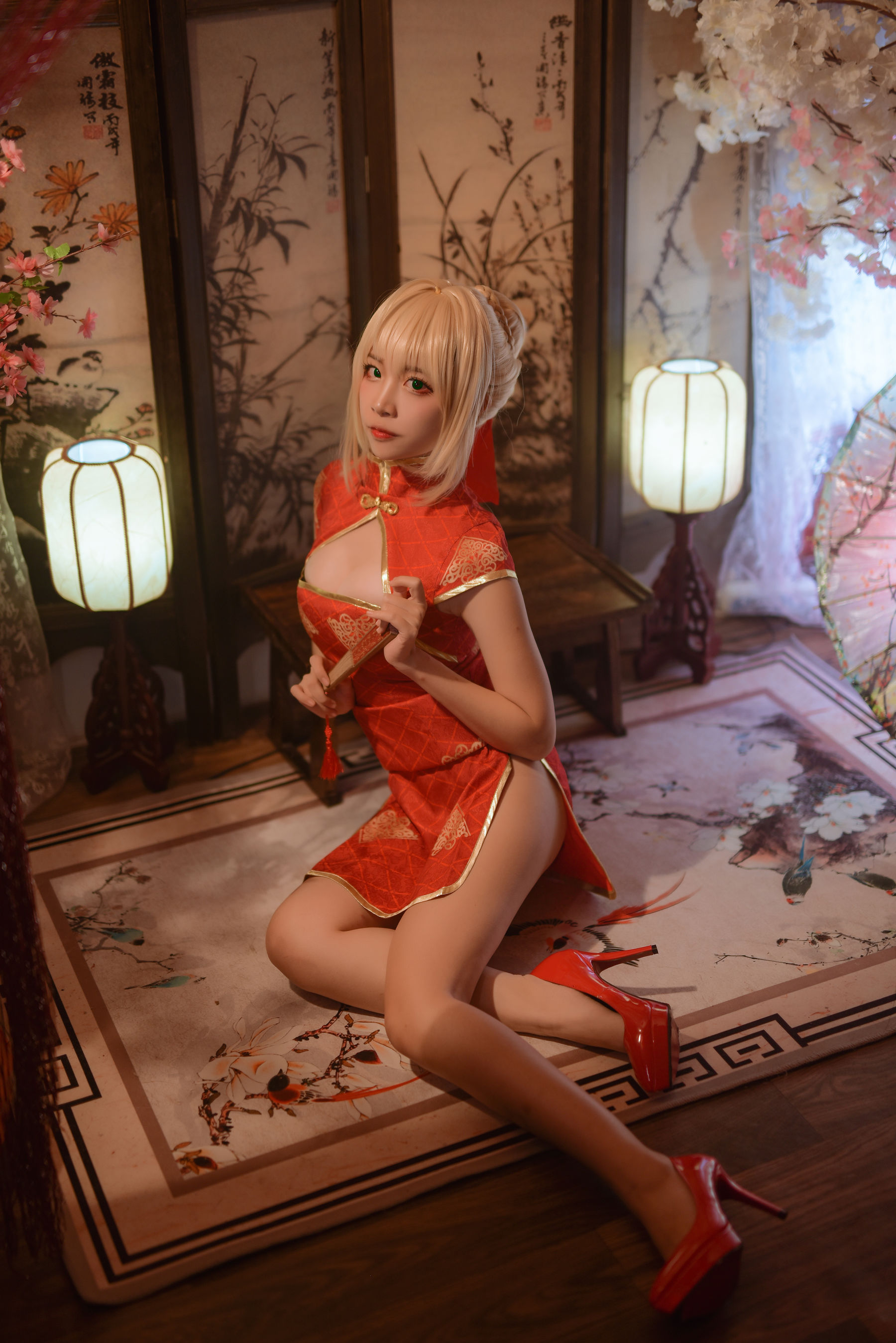 人气Coser二佐Nisa Fate尼禄旗袍 [20P]