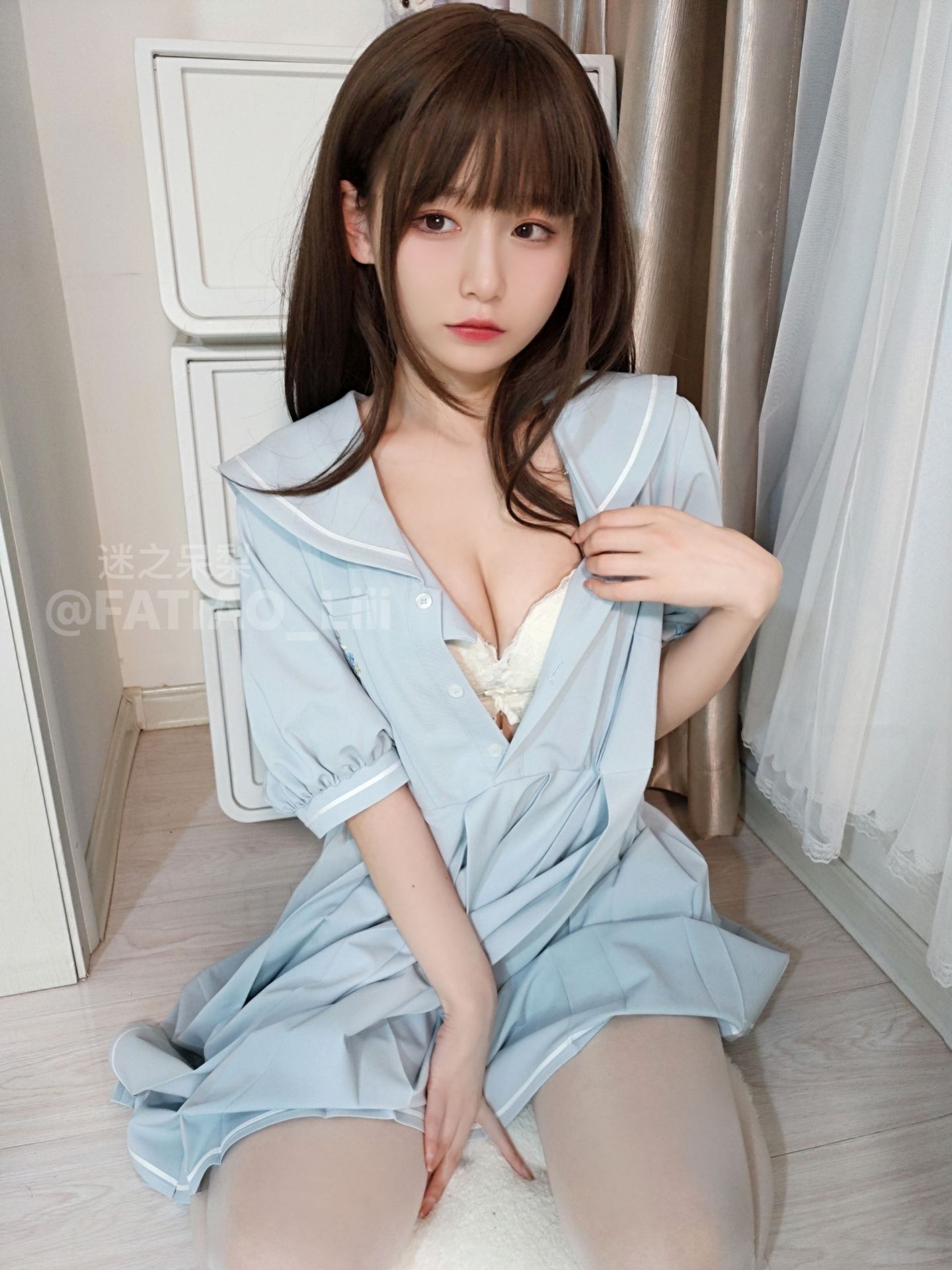 迷之呆梨(发条少女)[fantia] – 今日着る下着 [15P]