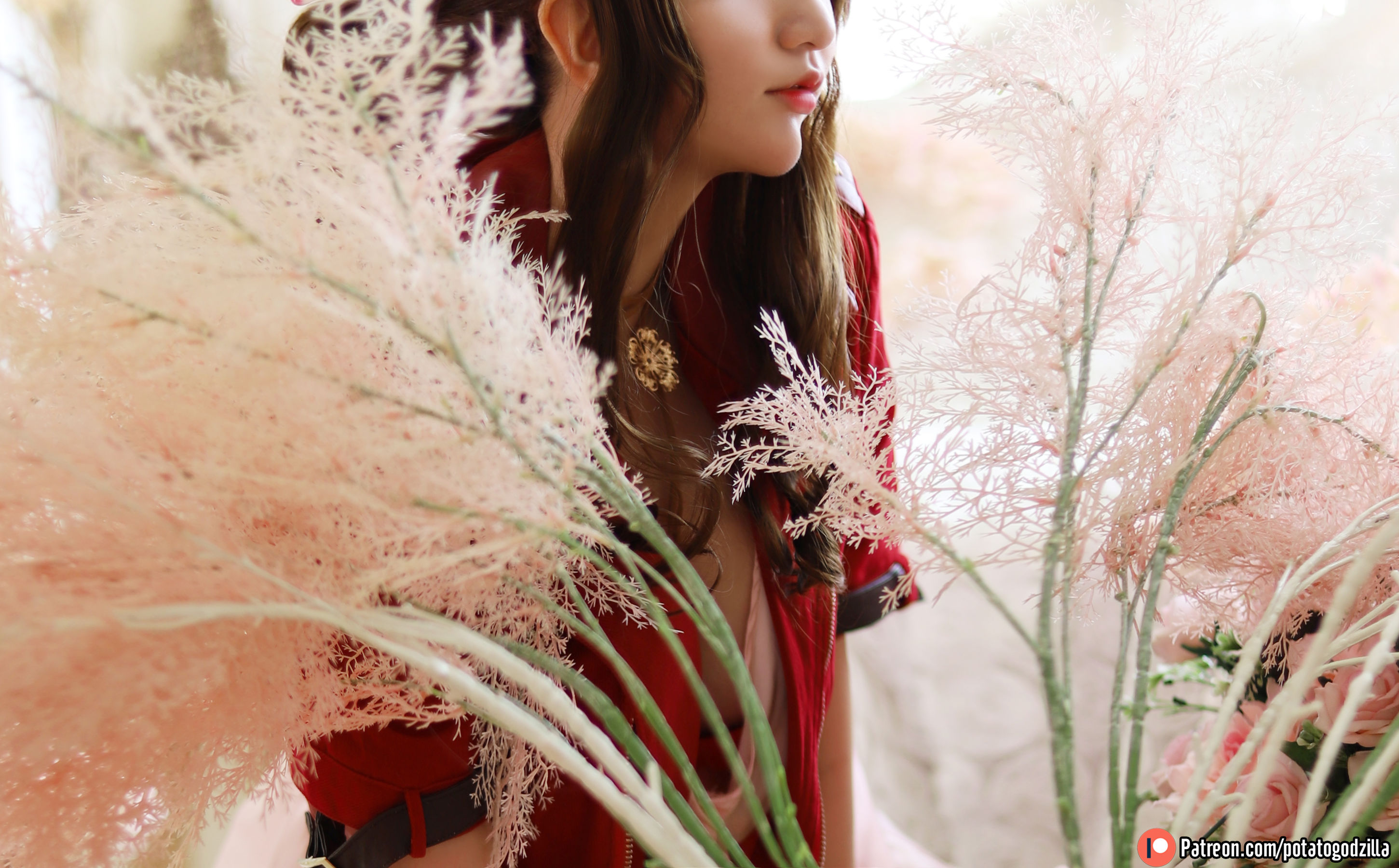 Coser小姐姐Potato Godzilla – Aeris [74P]