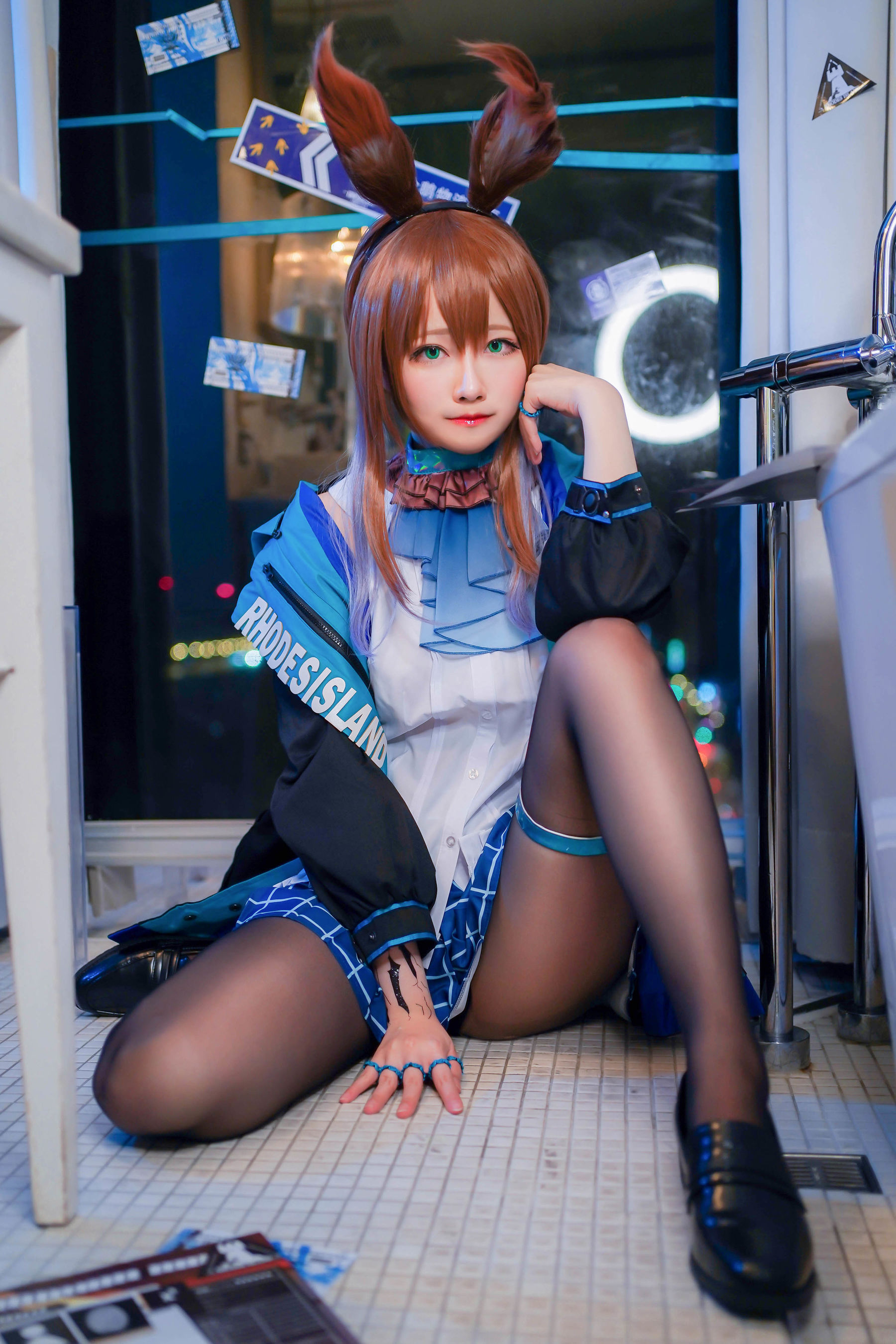 COS妹子Arty亞緹 – 黑丝兔女郎 [22P]