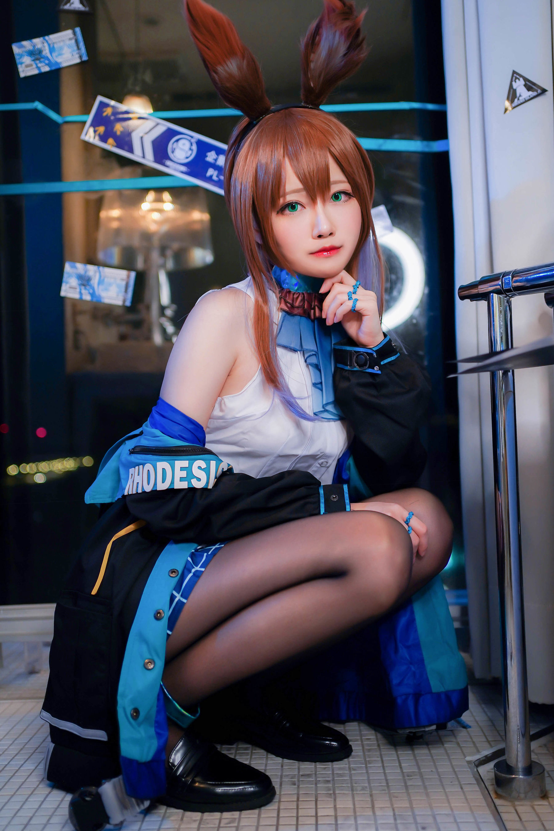 COS妹子Arty亞緹 – 黑丝兔女郎 [22P]