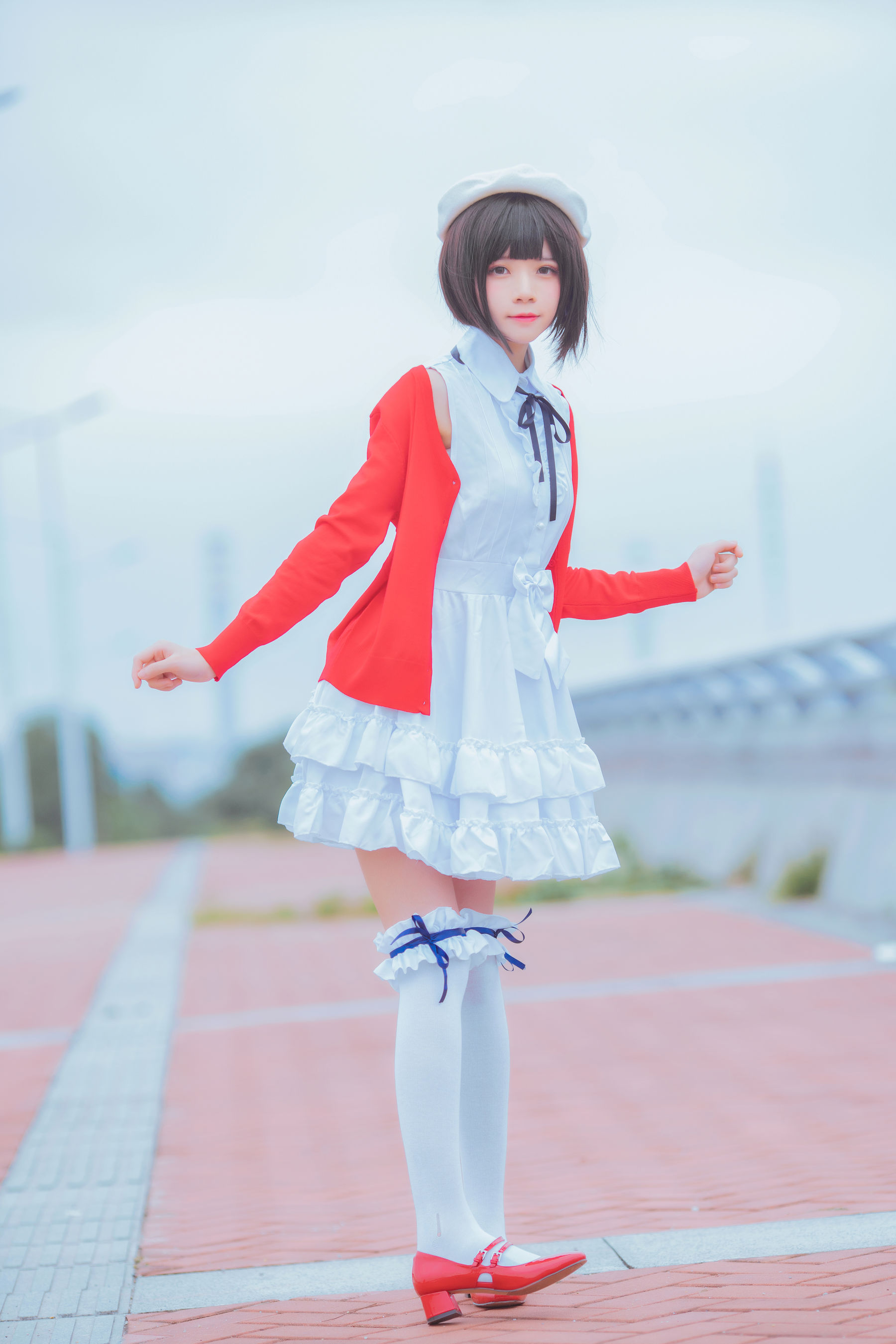 [萝莉COS] 桜桃喵《(加藤惠)常服》 [33P]