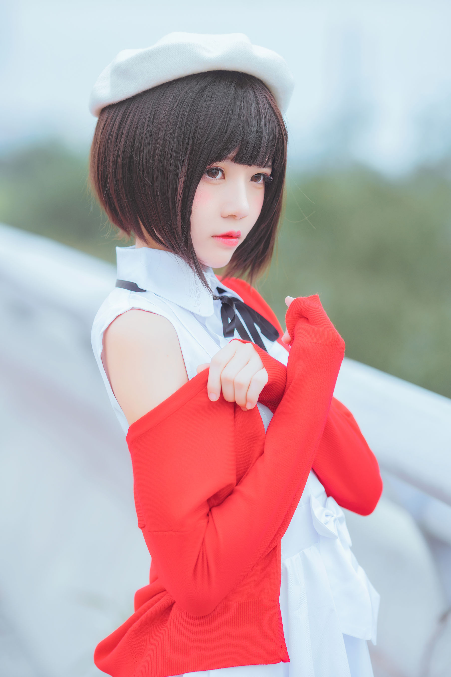 [萝莉COS] 桜桃喵《(加藤惠)常服》 [33P]