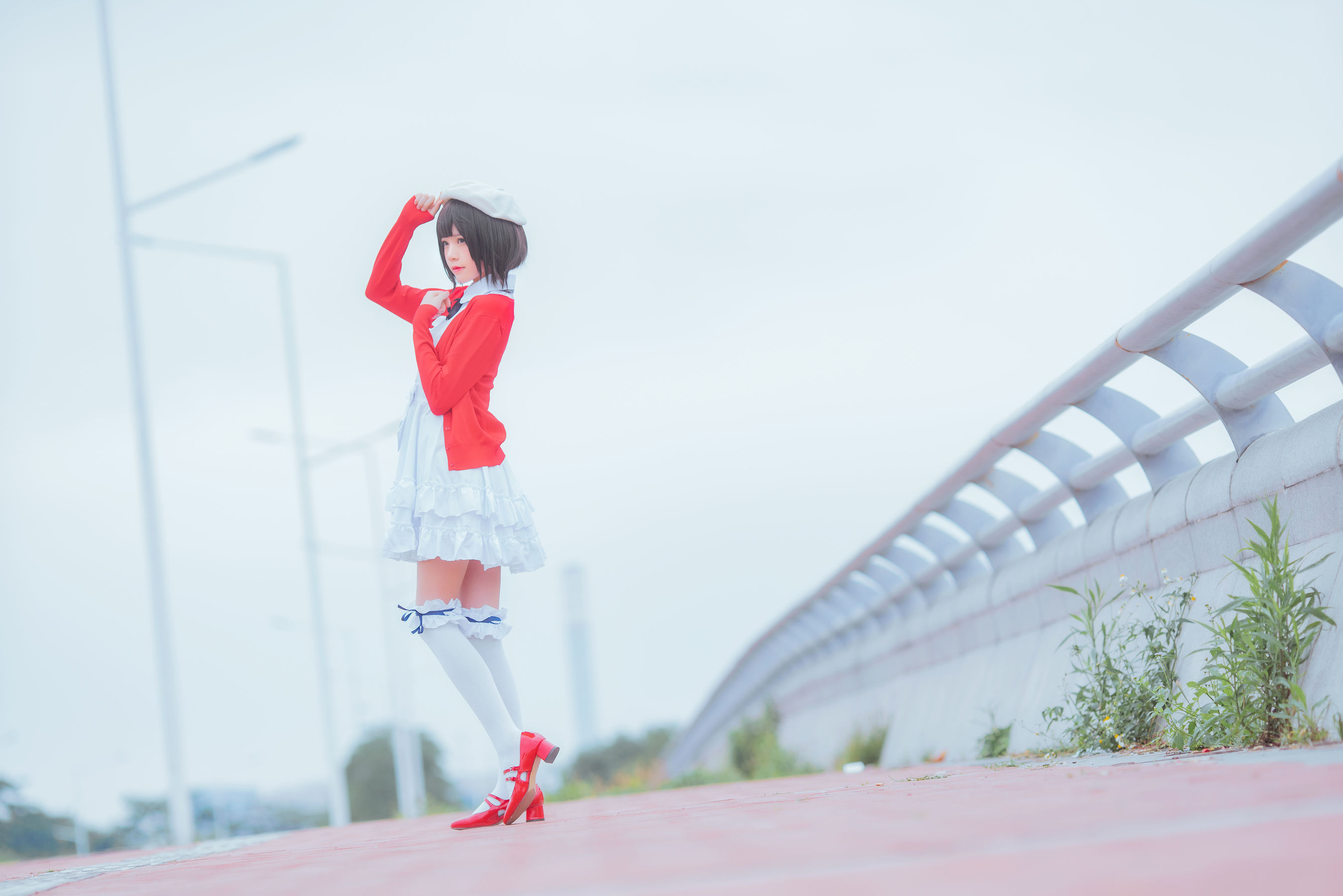 [萝莉COS] 桜桃喵《(加藤惠)常服》 [33P]