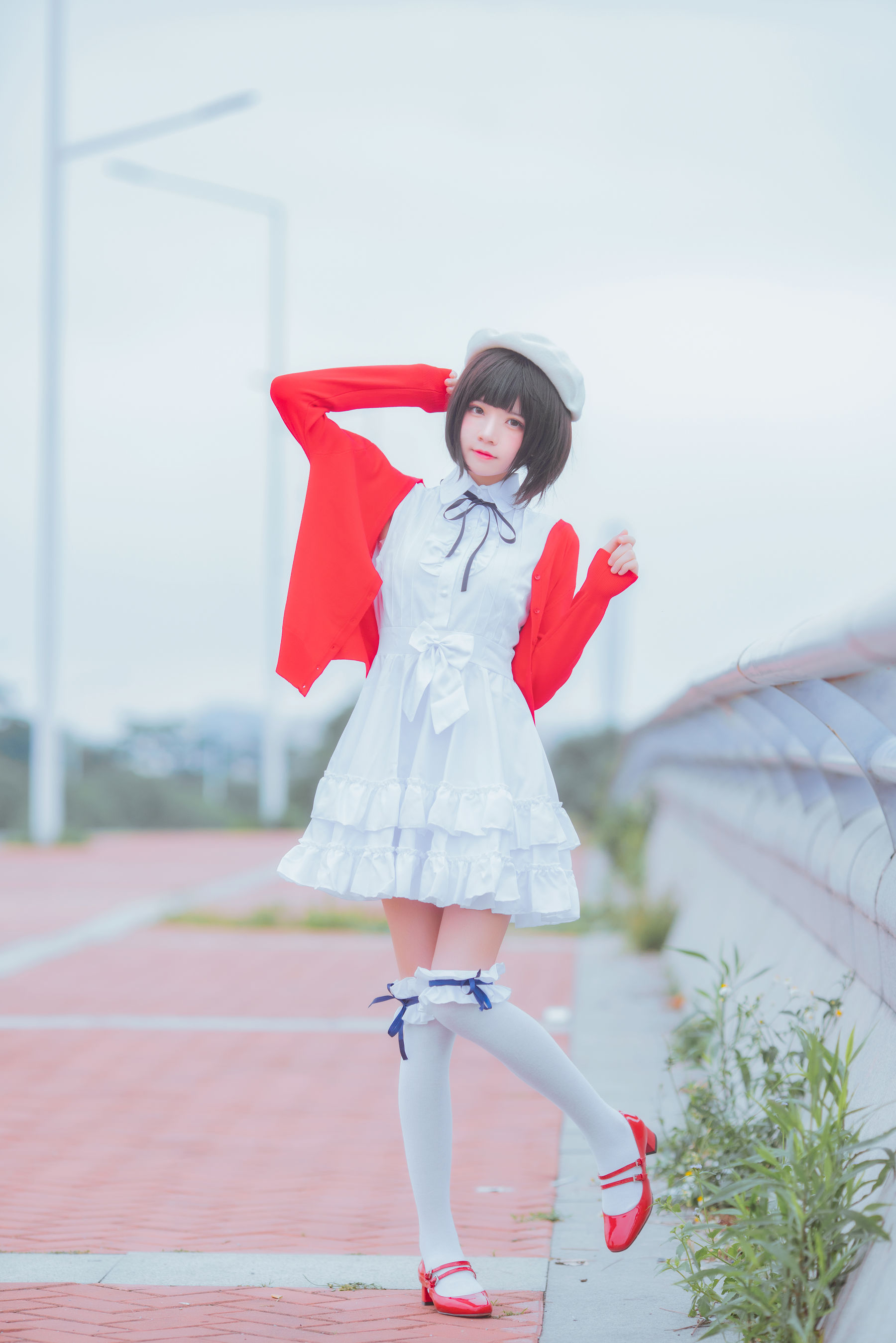 [萝莉COS] 桜桃喵《(加藤惠)常服》 [33P]