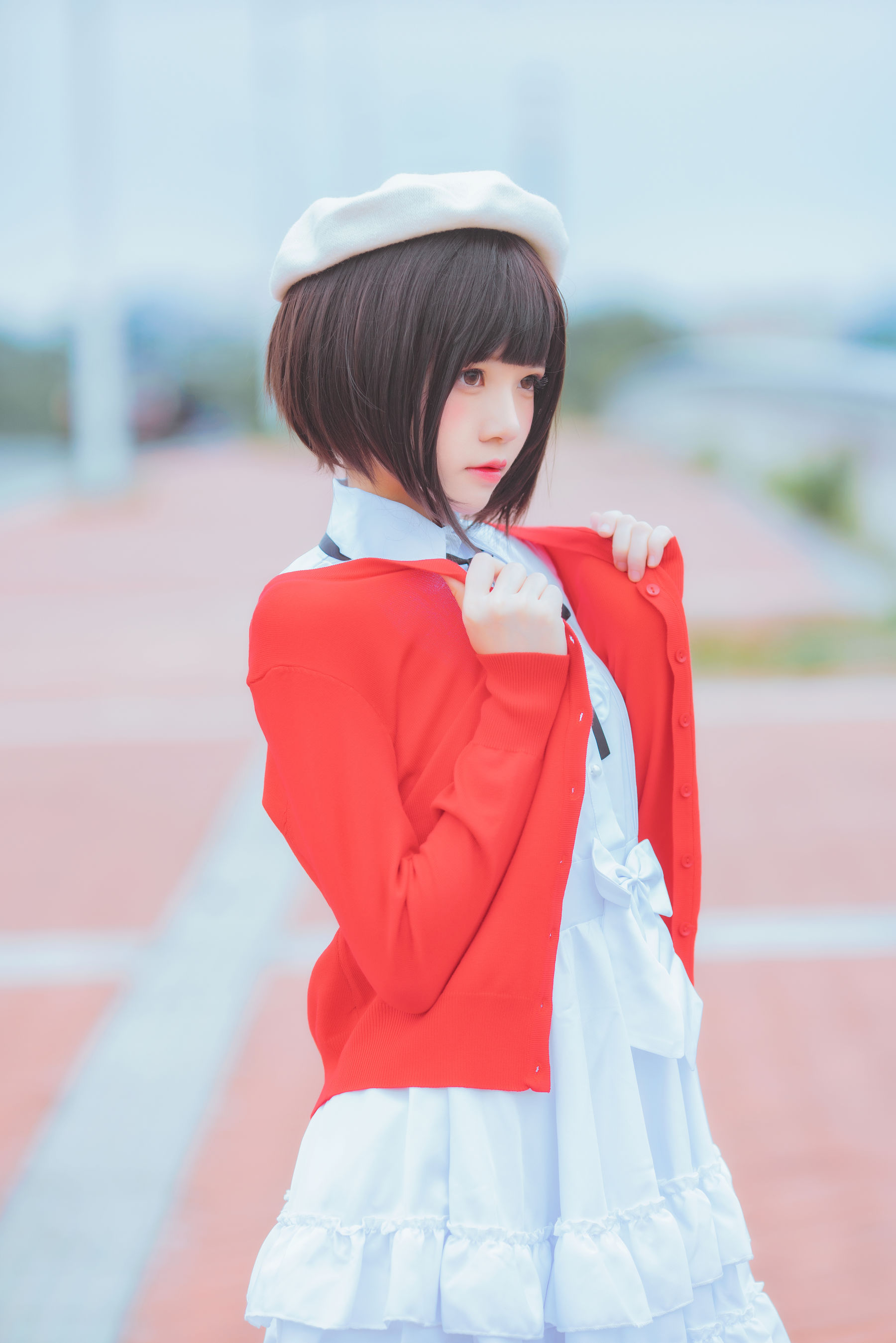 [萝莉COS] 桜桃喵《(加藤惠)常服》 [33P]