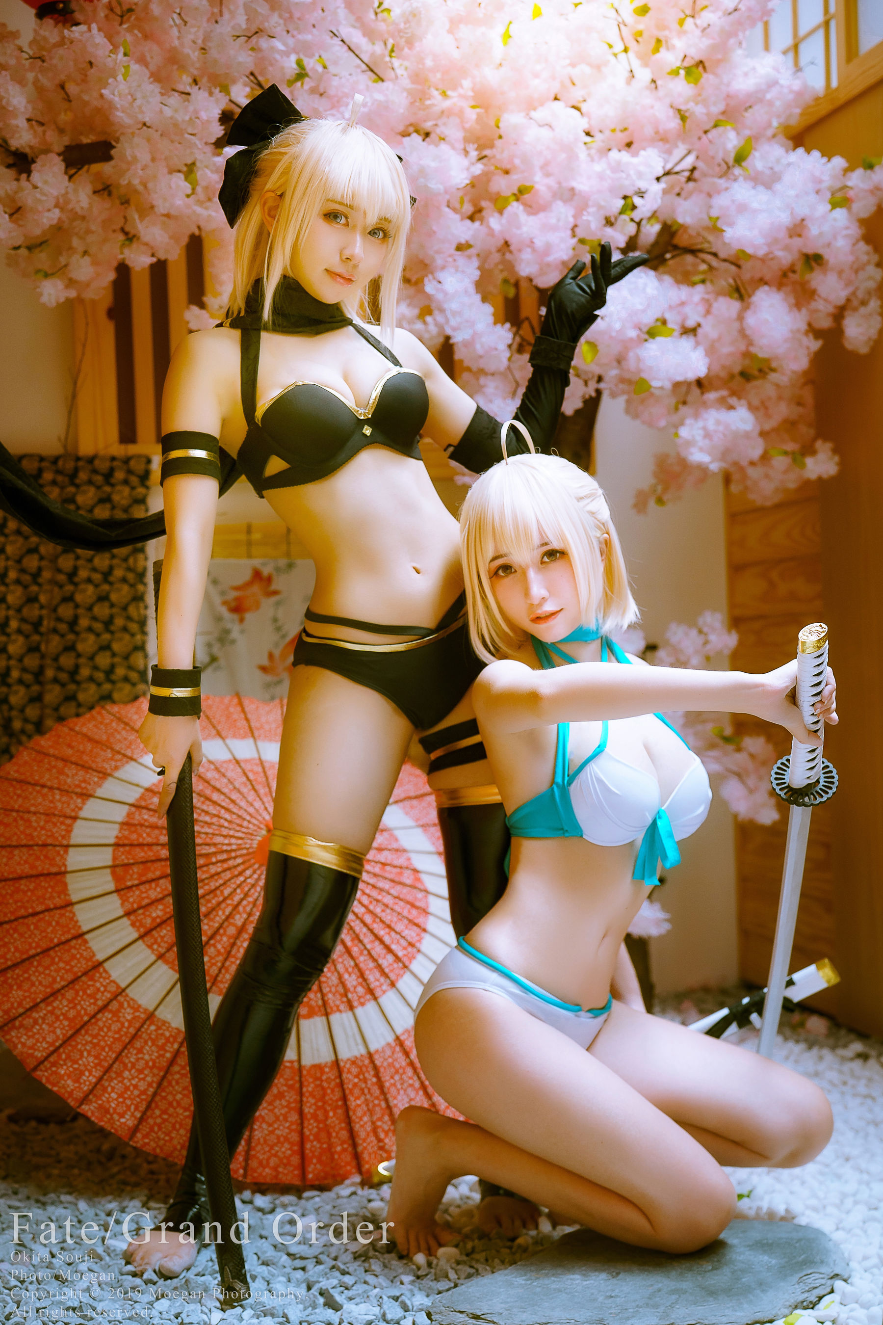 [Cosplay写真] Miyana咪呀 – 沖田総司 水着 [21P]