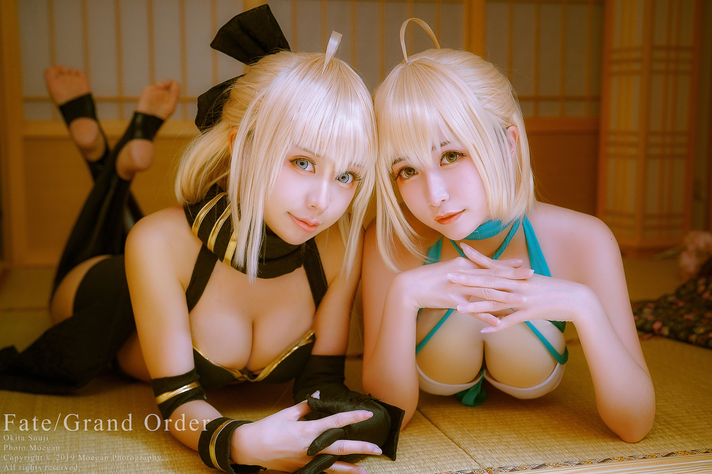 [Cosplay写真] Miyana咪呀 – 沖田総司 水着 [21P]