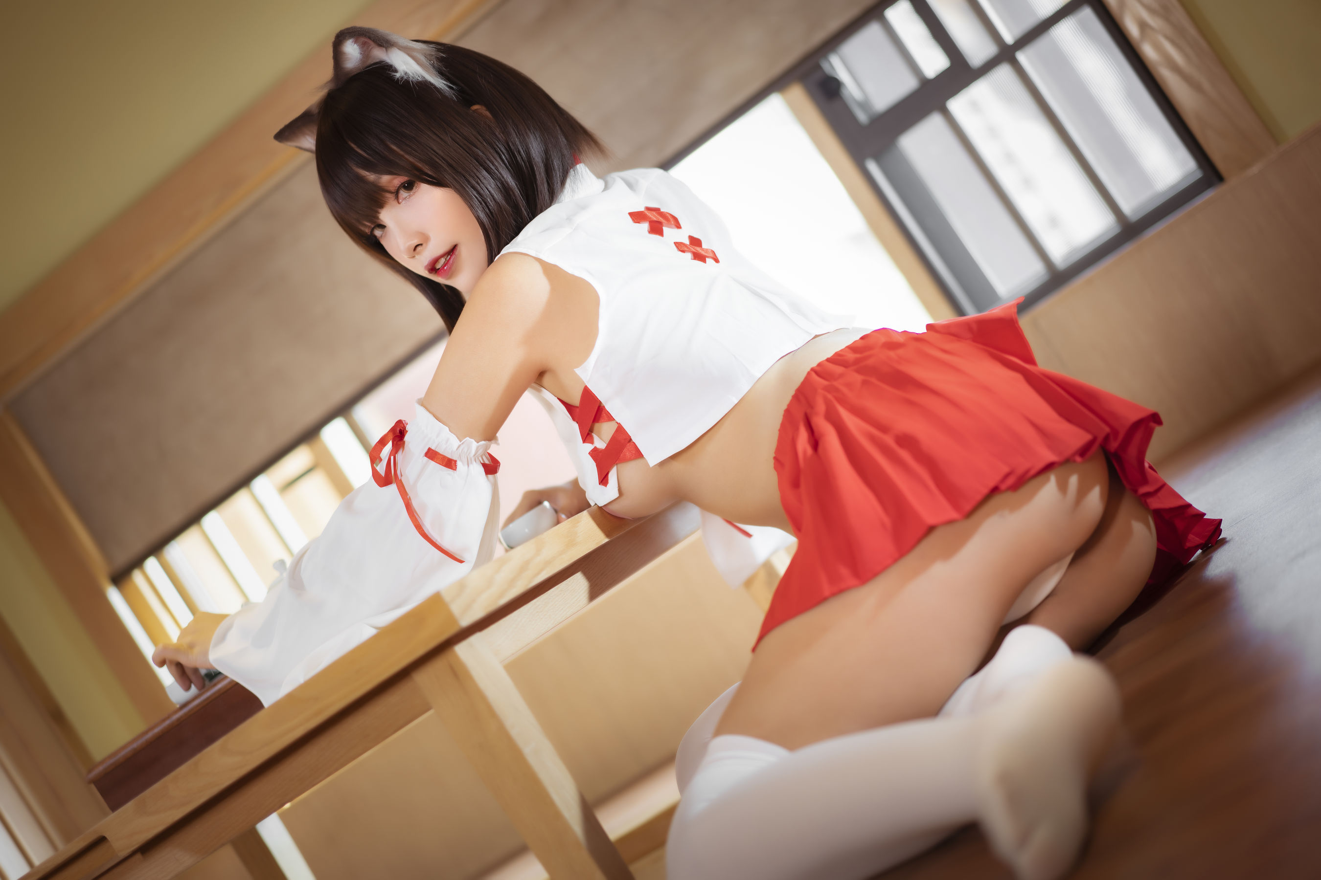 Neko-薇薇 – 巫女 [31P]