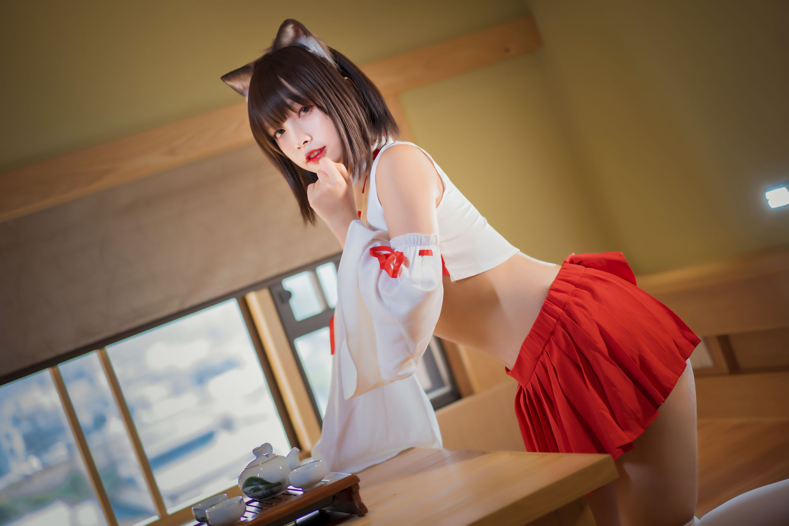 Neko-薇薇 – 巫女 [31P]
