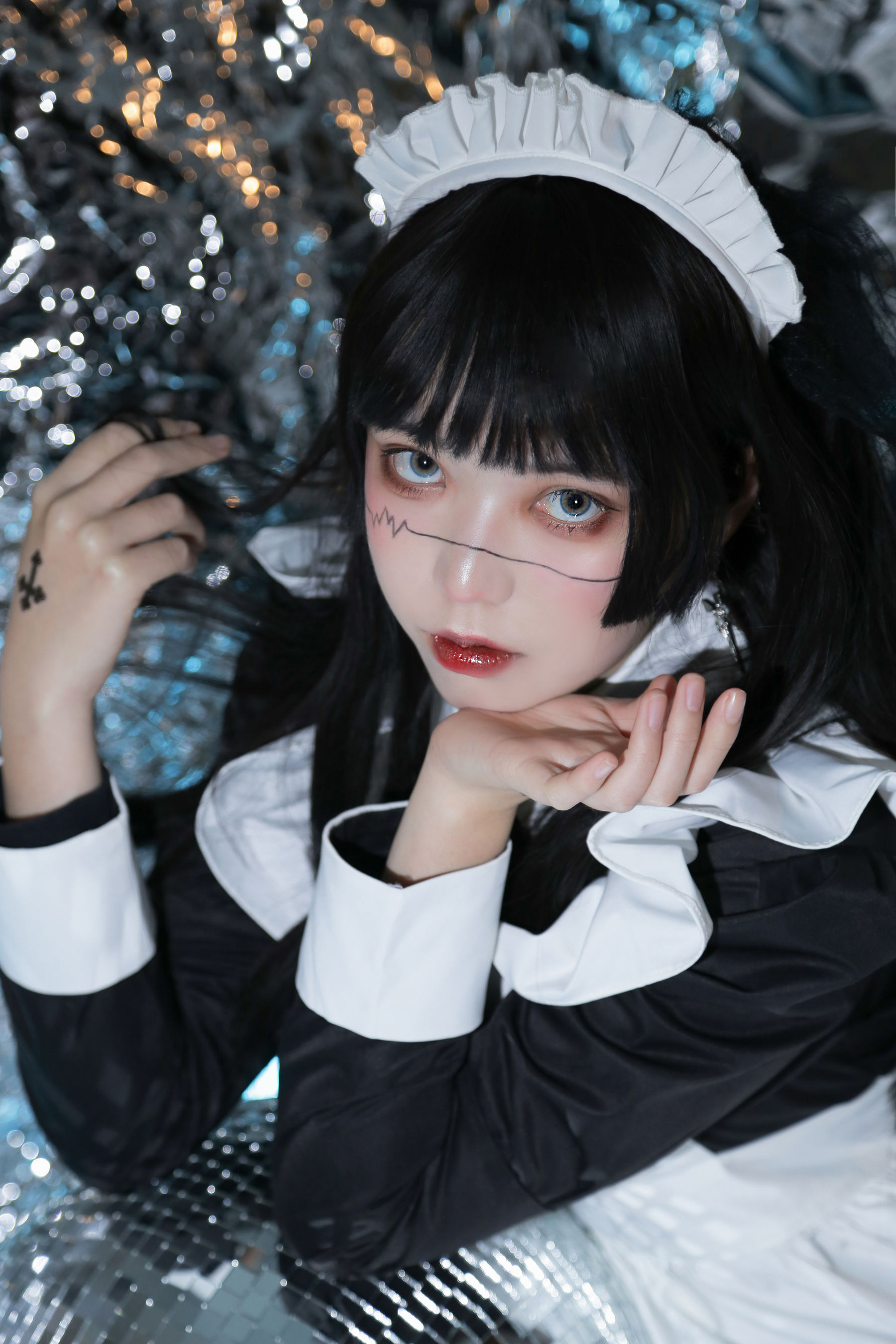 可爱妹子Fushii_海堂 – 生化女仆 [46P]