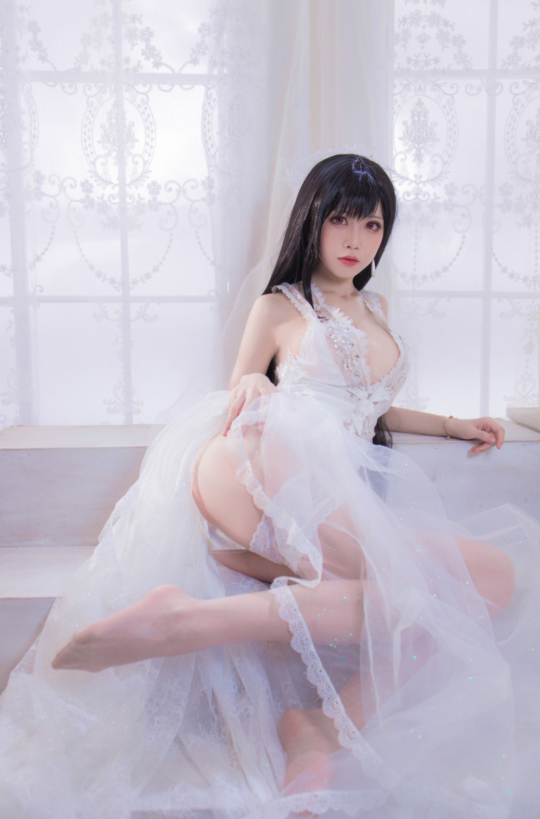 动漫博主水淼aqua – 婚纱 [16P]