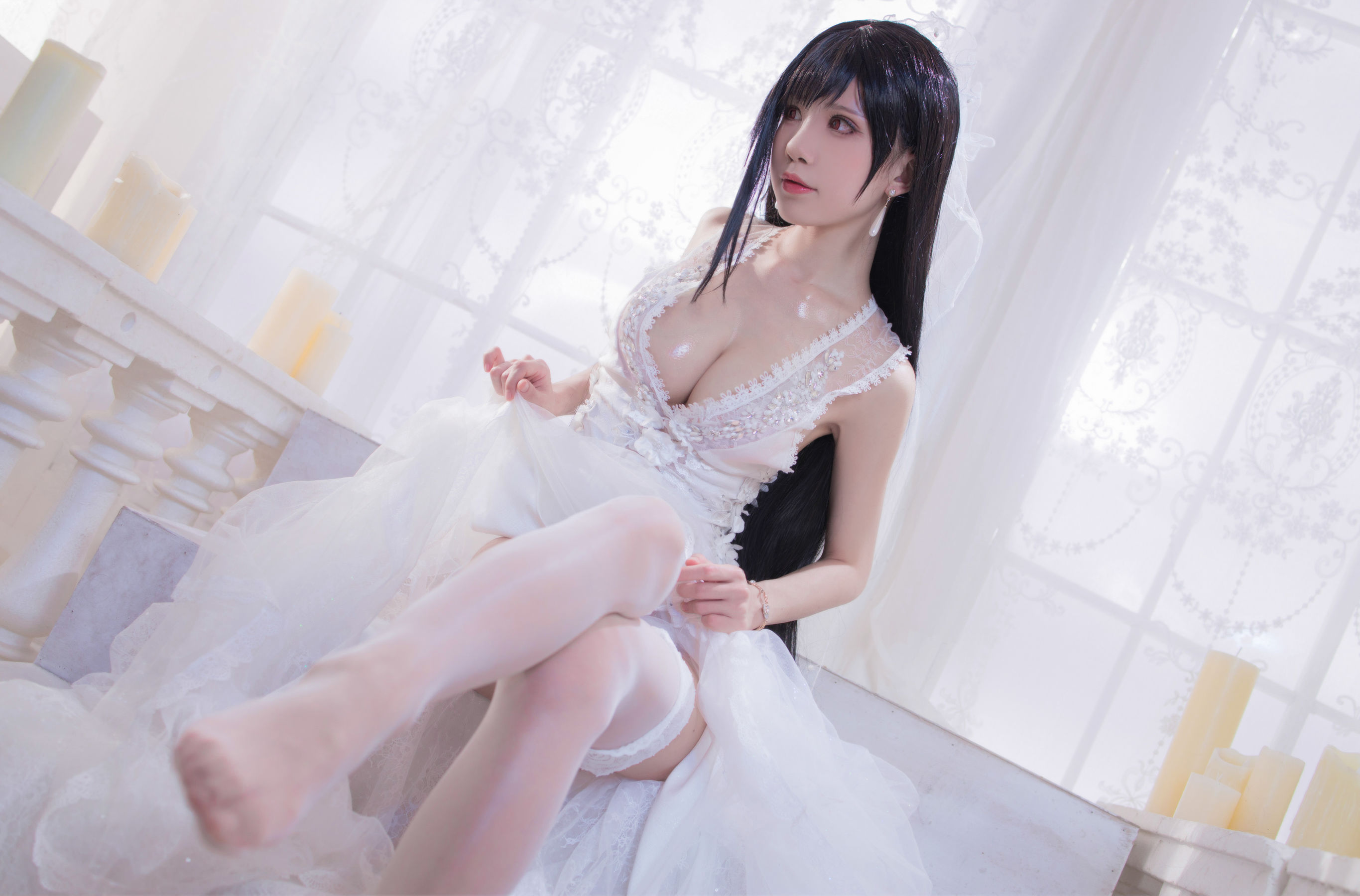 动漫博主水淼aqua – 婚纱 [16P]