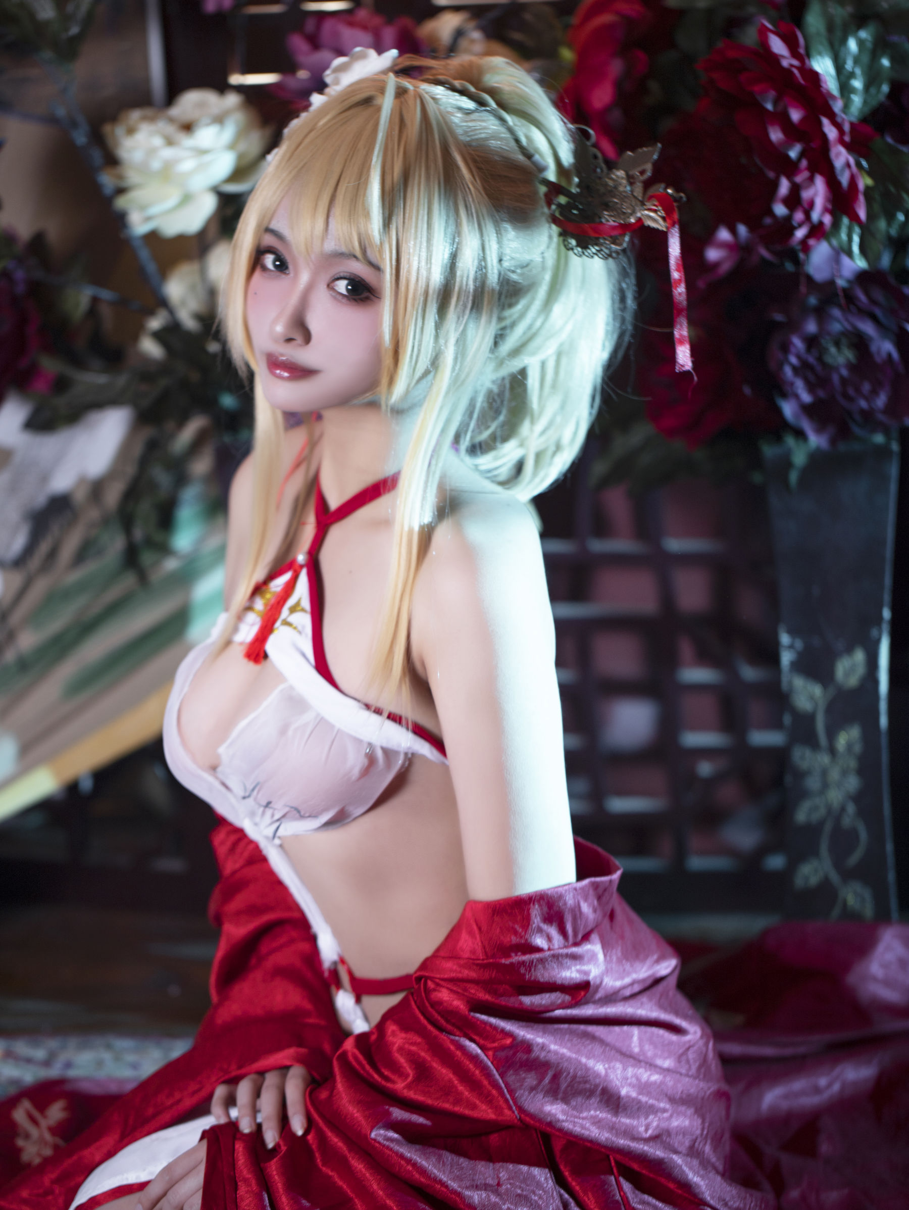 动漫博主洛璃LoLiSAMA – 光荣凉夜香雪 [36P]