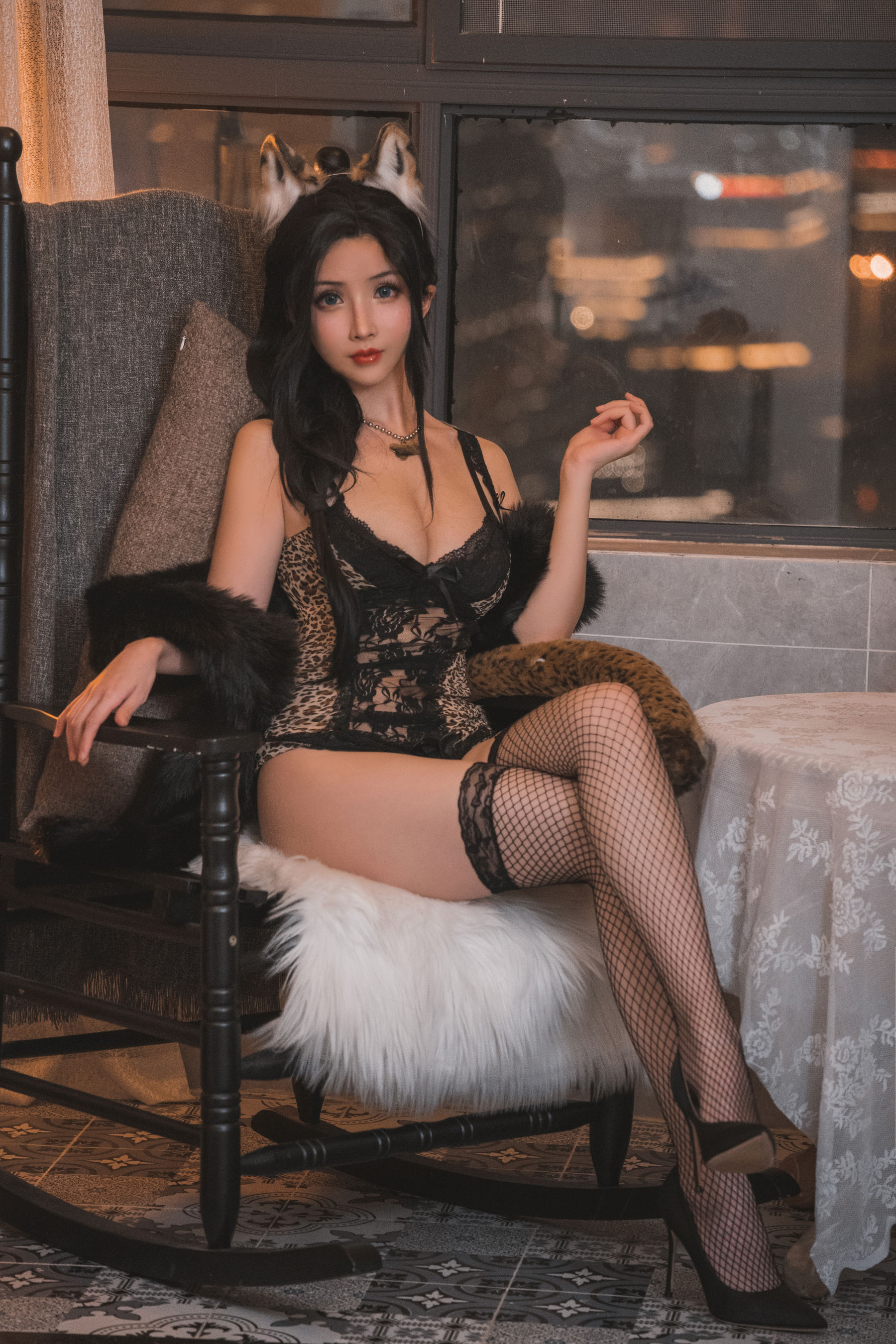 COS福利rioko凉凉子 – 豹子女士的秘密约会 [25P]