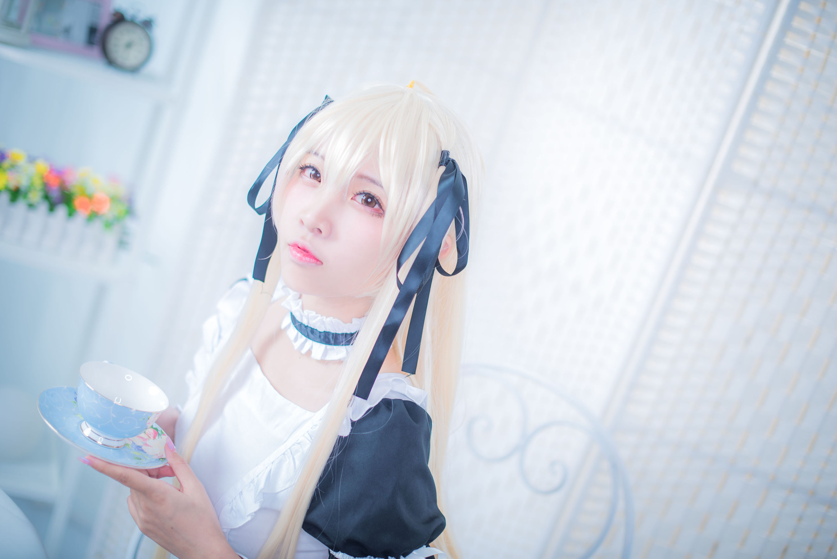 [Cosplay写真] 人气Coser二佐Nisa – 穹妹女仆 [21P]