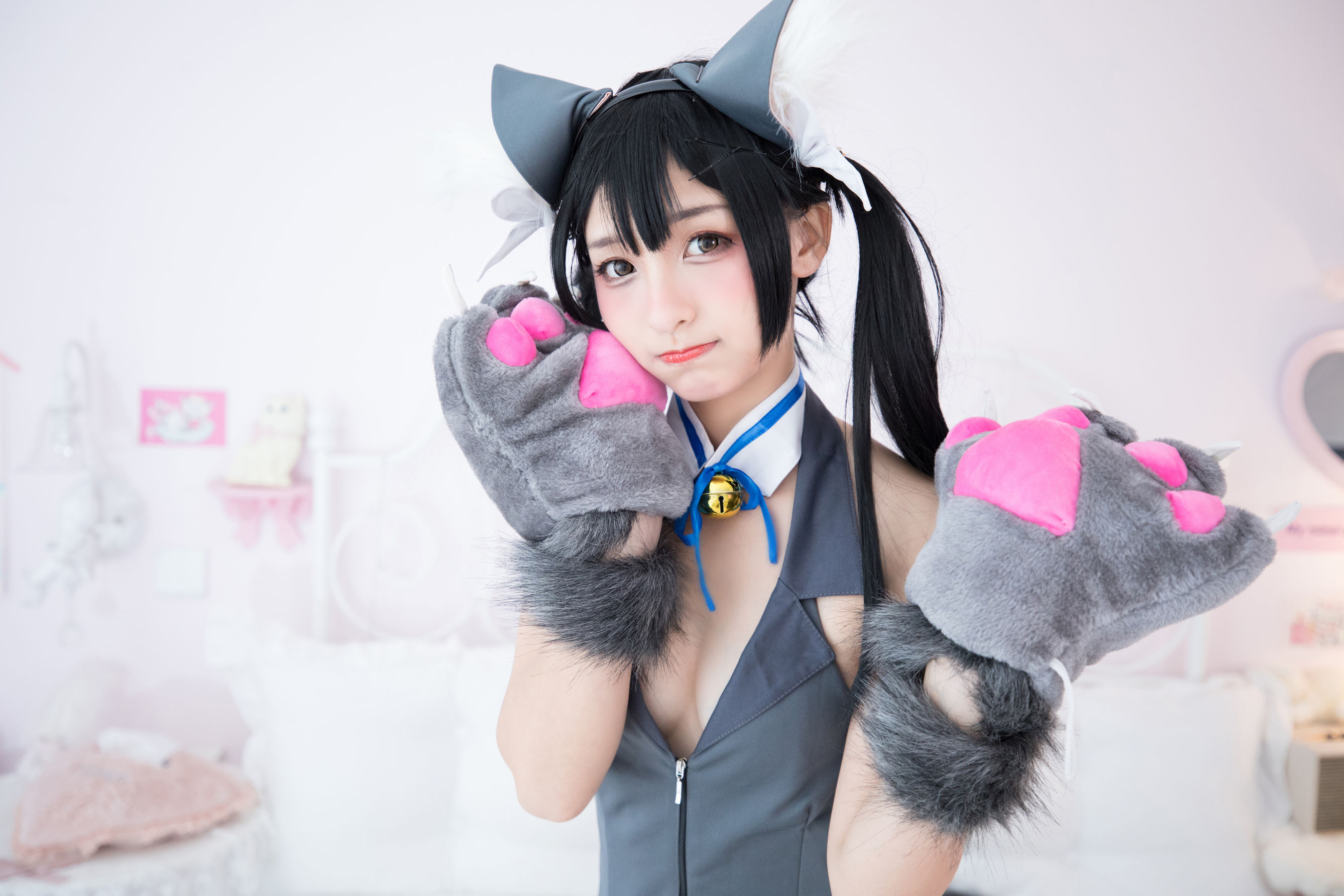 [萝莉COS] 神楽坂真冬 魔法を使えないの日常 [150P]