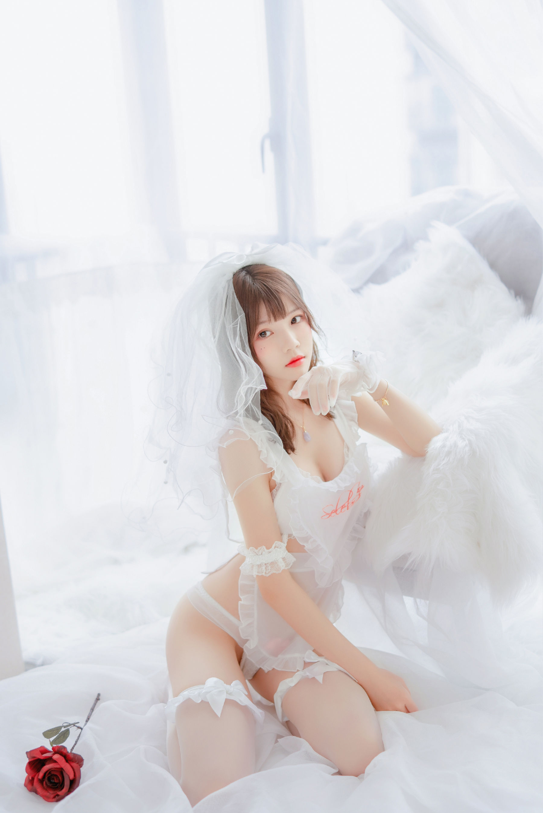 桜桃喵 轻纱02 [34P]