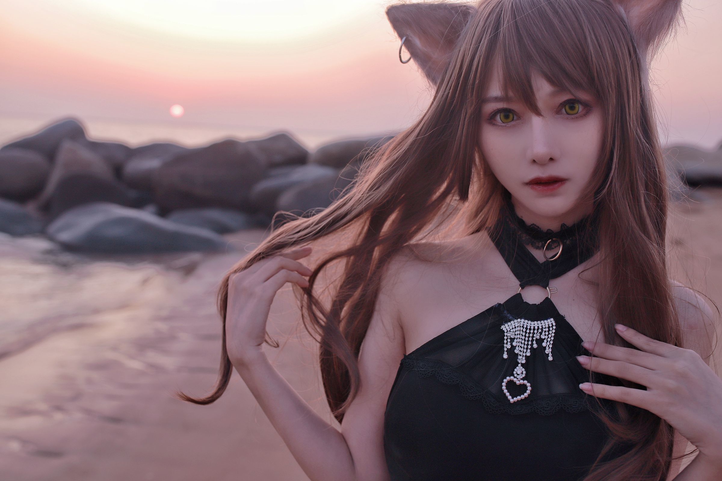 Shika小鹿鹿 – 天火泳装 [22P]