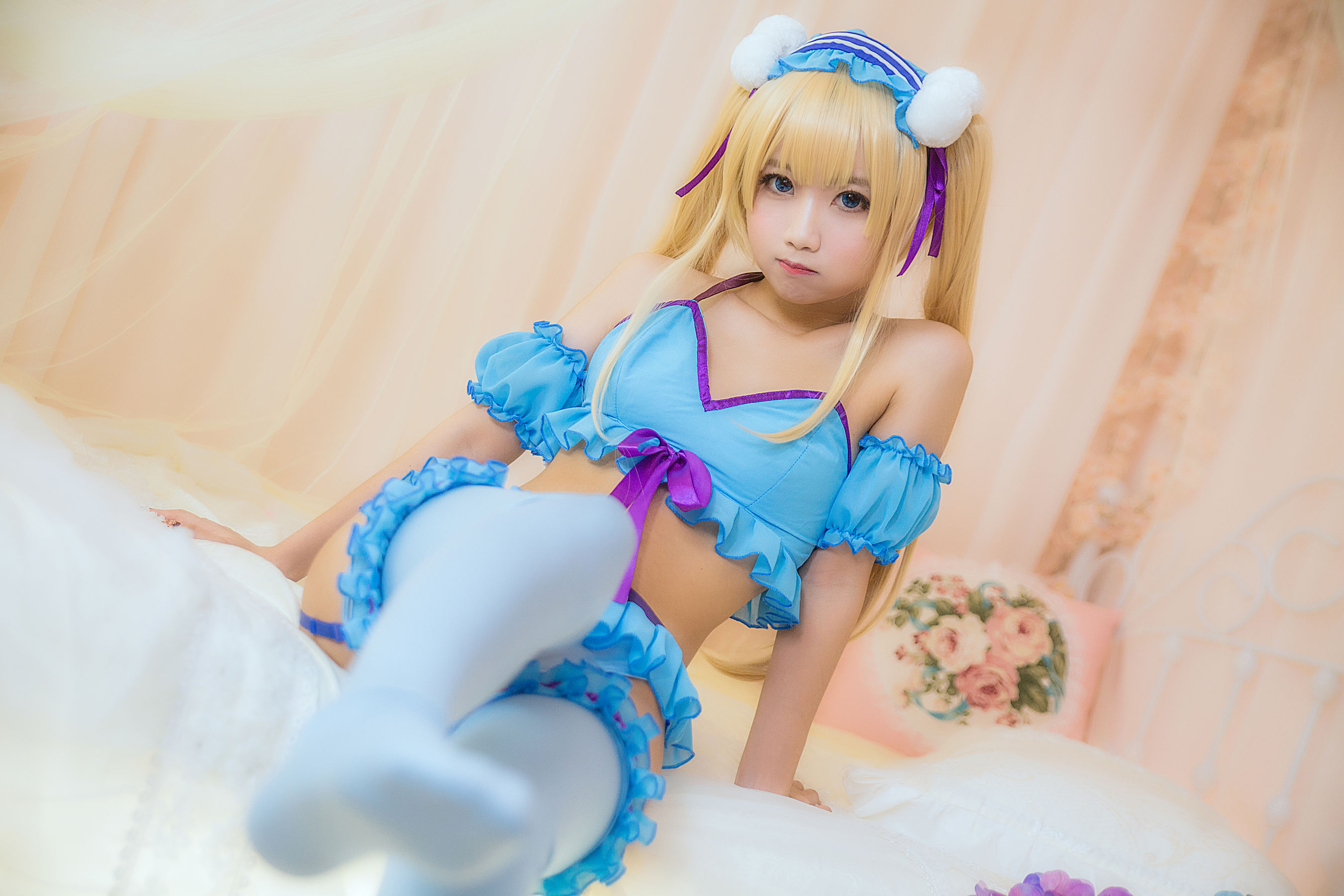 白嫩美少女鬼畜瑶 睡衣 [14P]