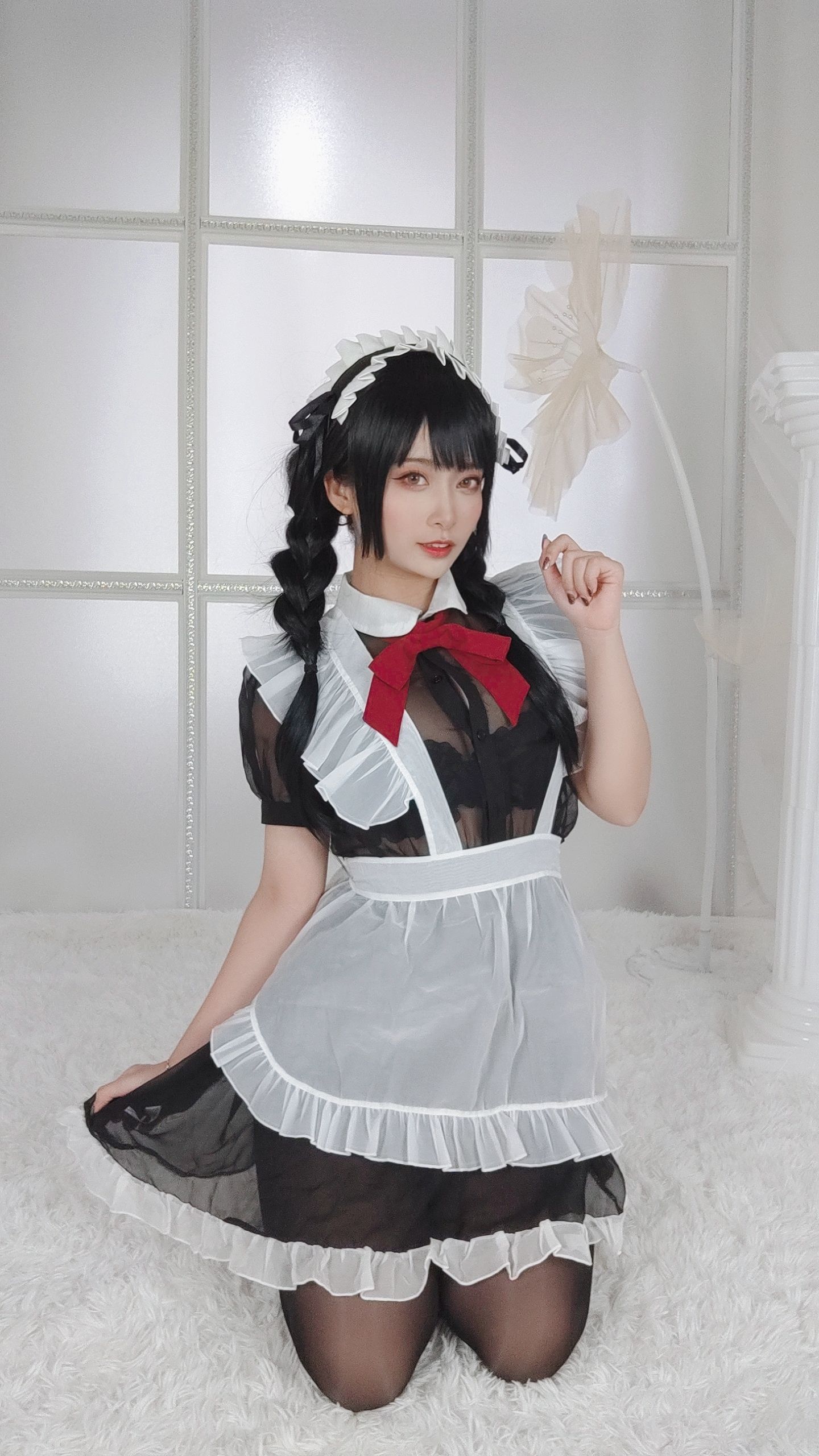 动漫博主洛璃LoLiSAMA – 黑丝女仆 [93P]