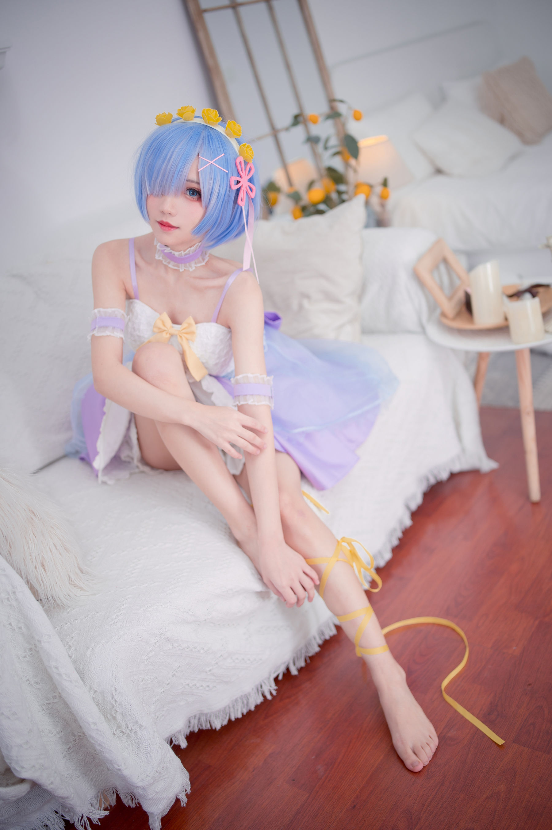 花柒Hana – 天使蕾姆 [15P]