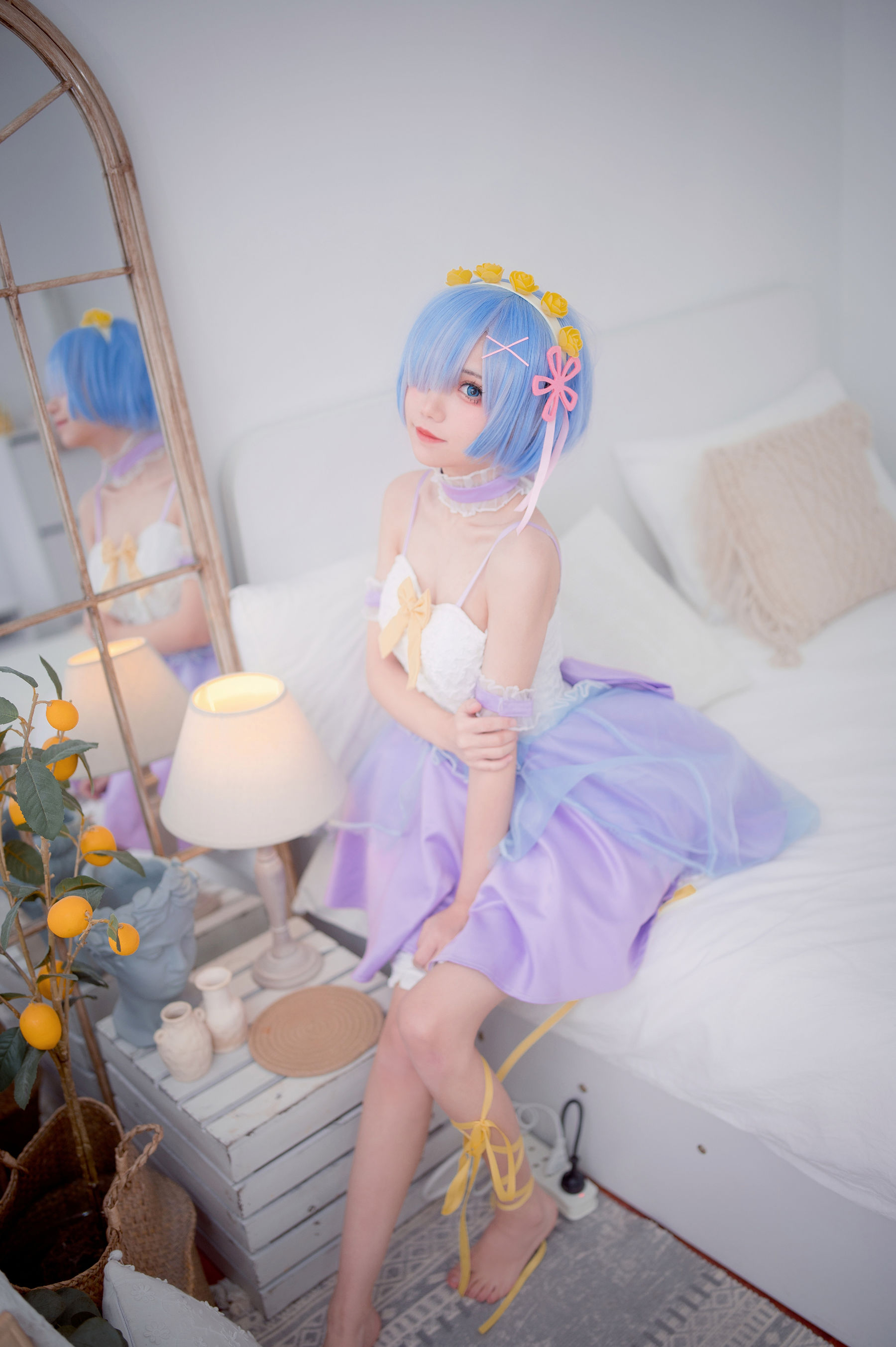 花柒Hana – 天使蕾姆 [15P]