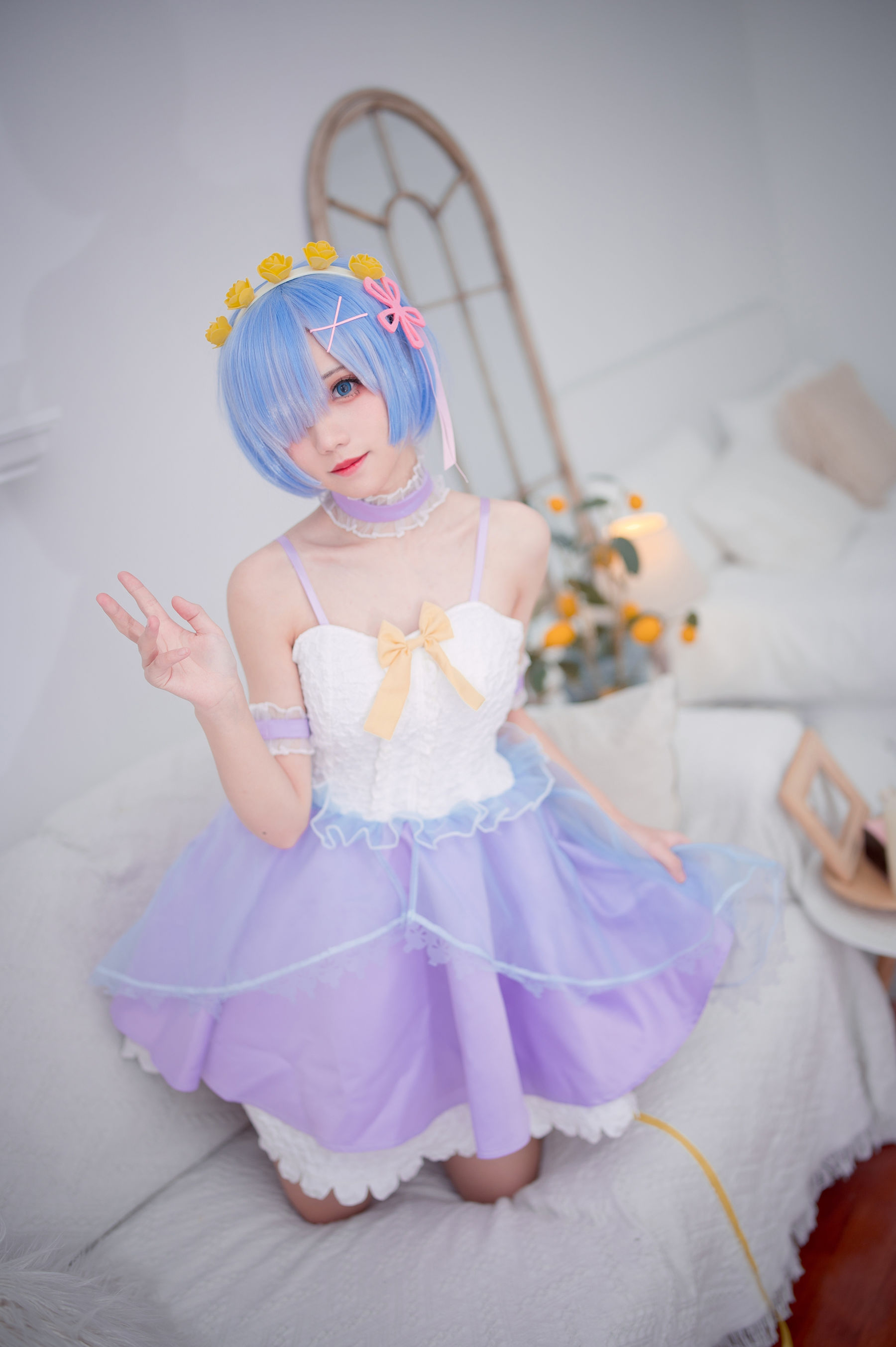 花柒Hana – 天使蕾姆 [15P]