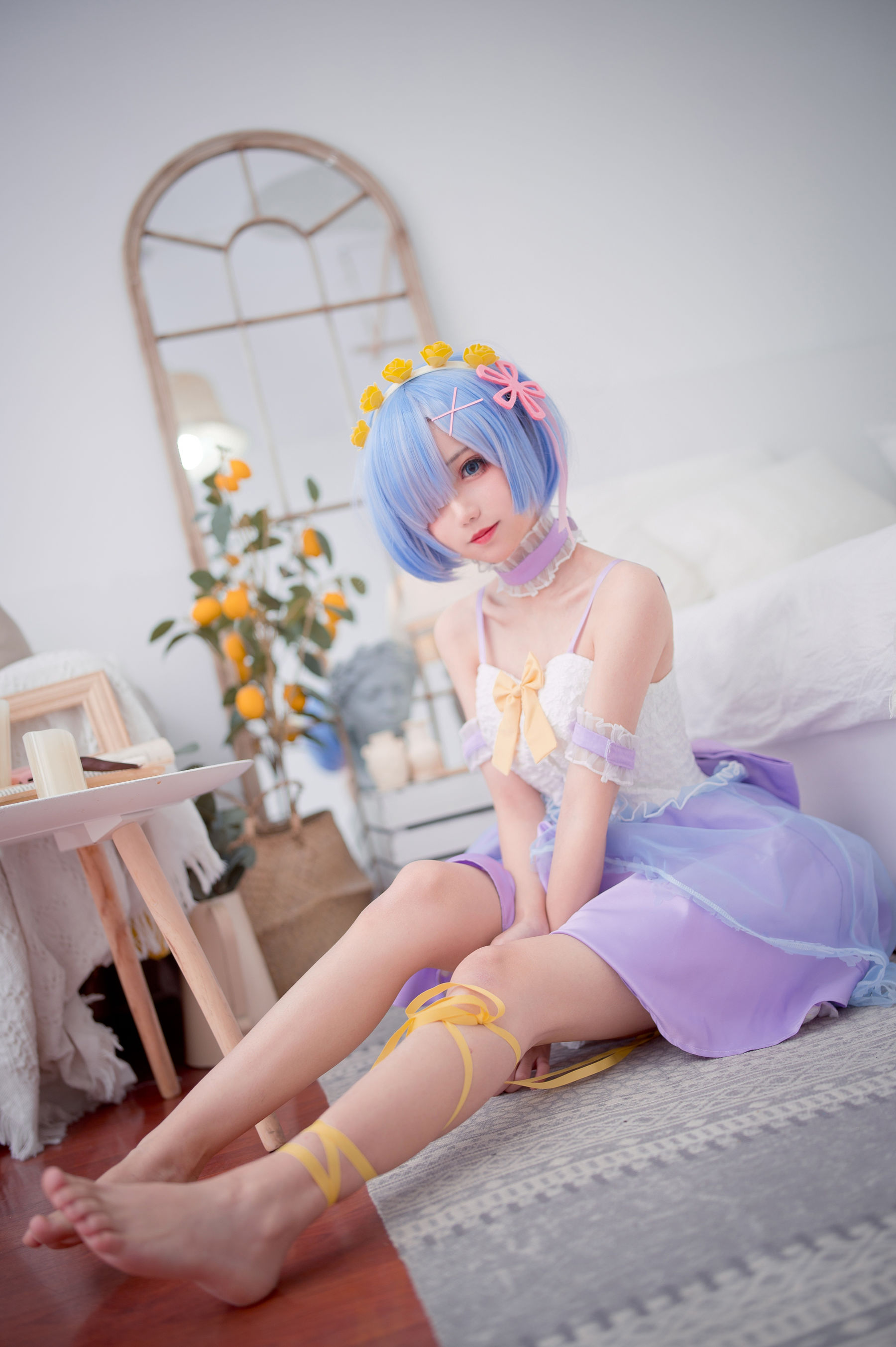 花柒Hana – 天使蕾姆 [15P]