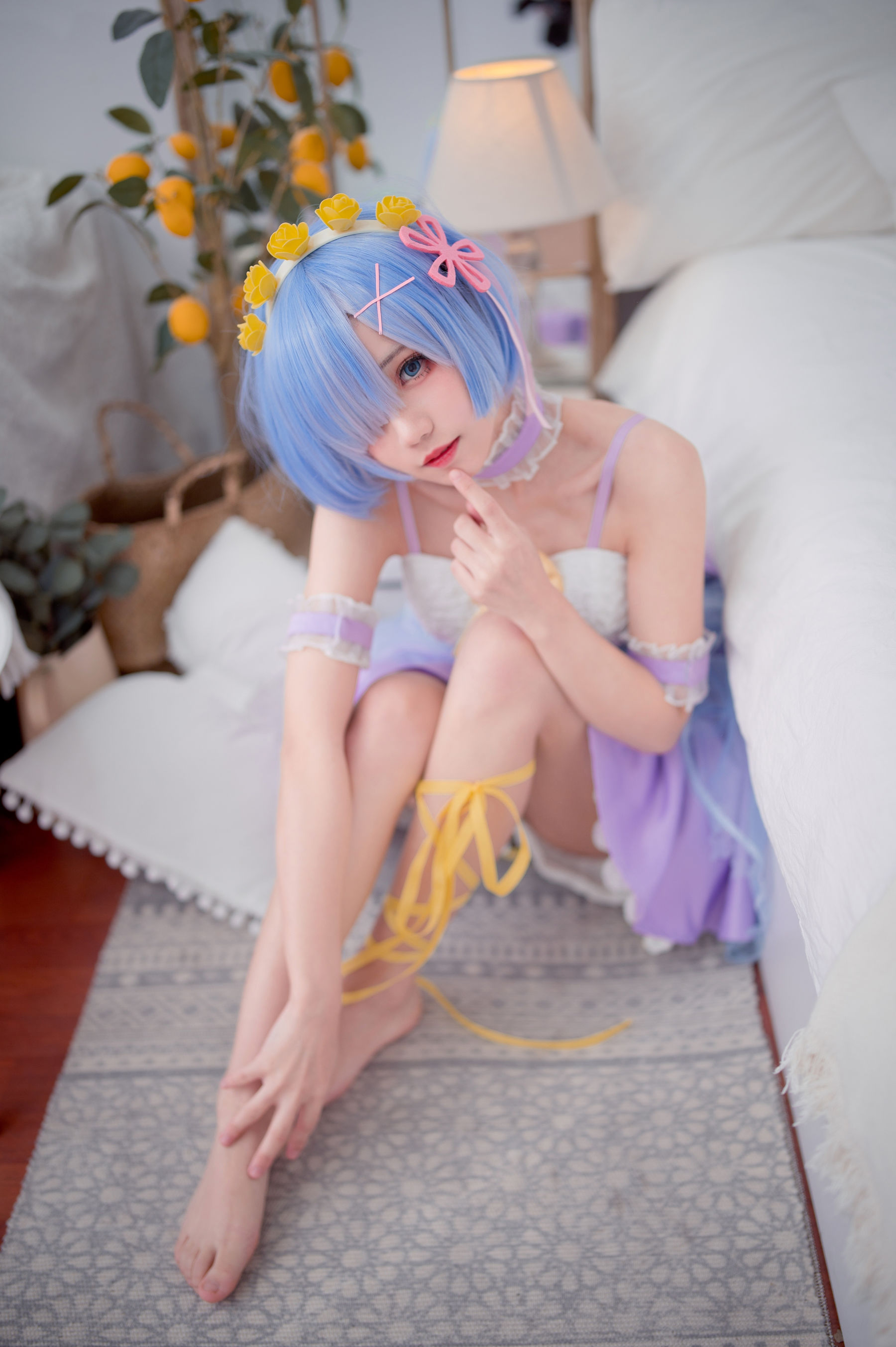 花柒Hana – 天使蕾姆 [15P]