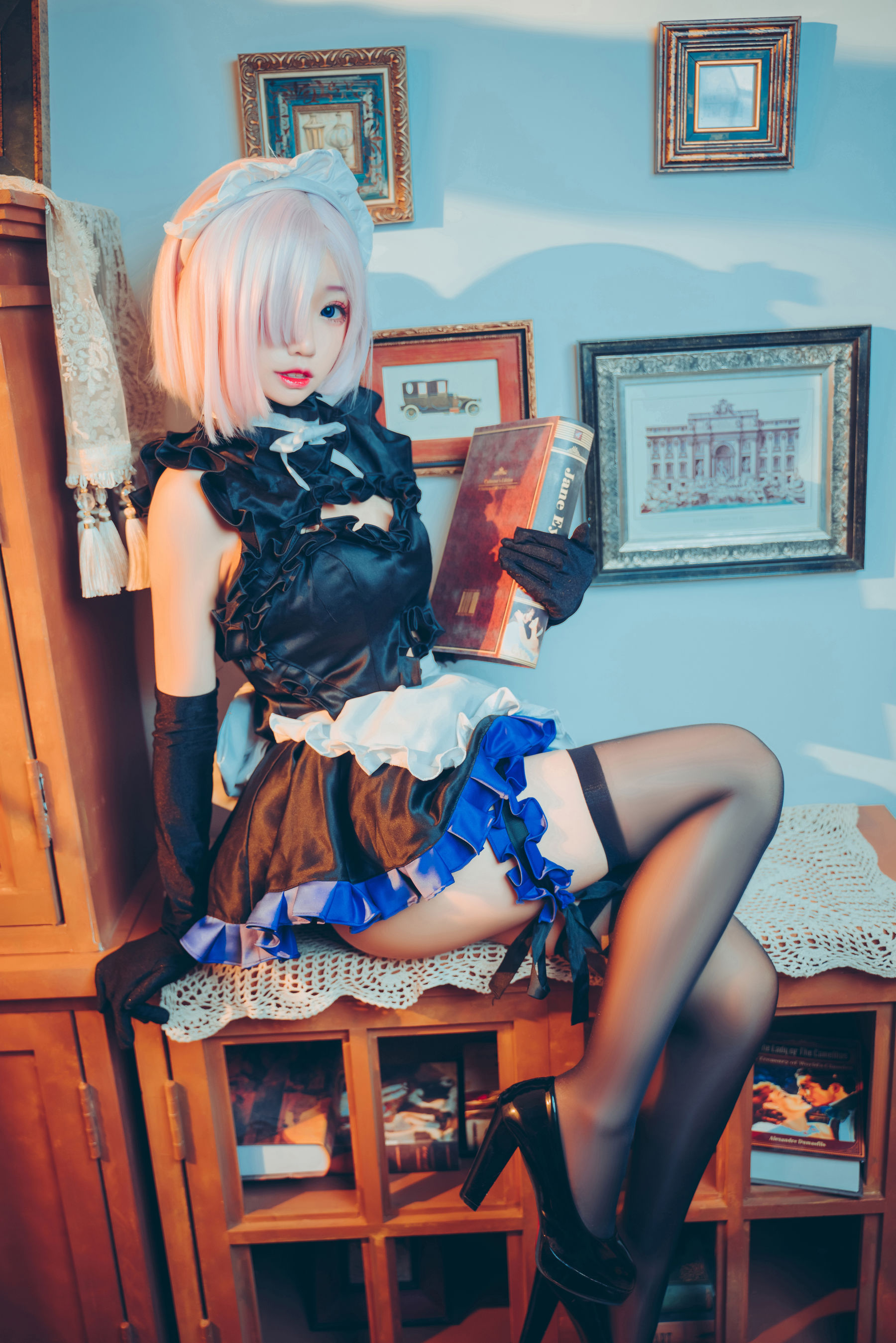 猫君君MaoJun – 玛修女仆 [25P]