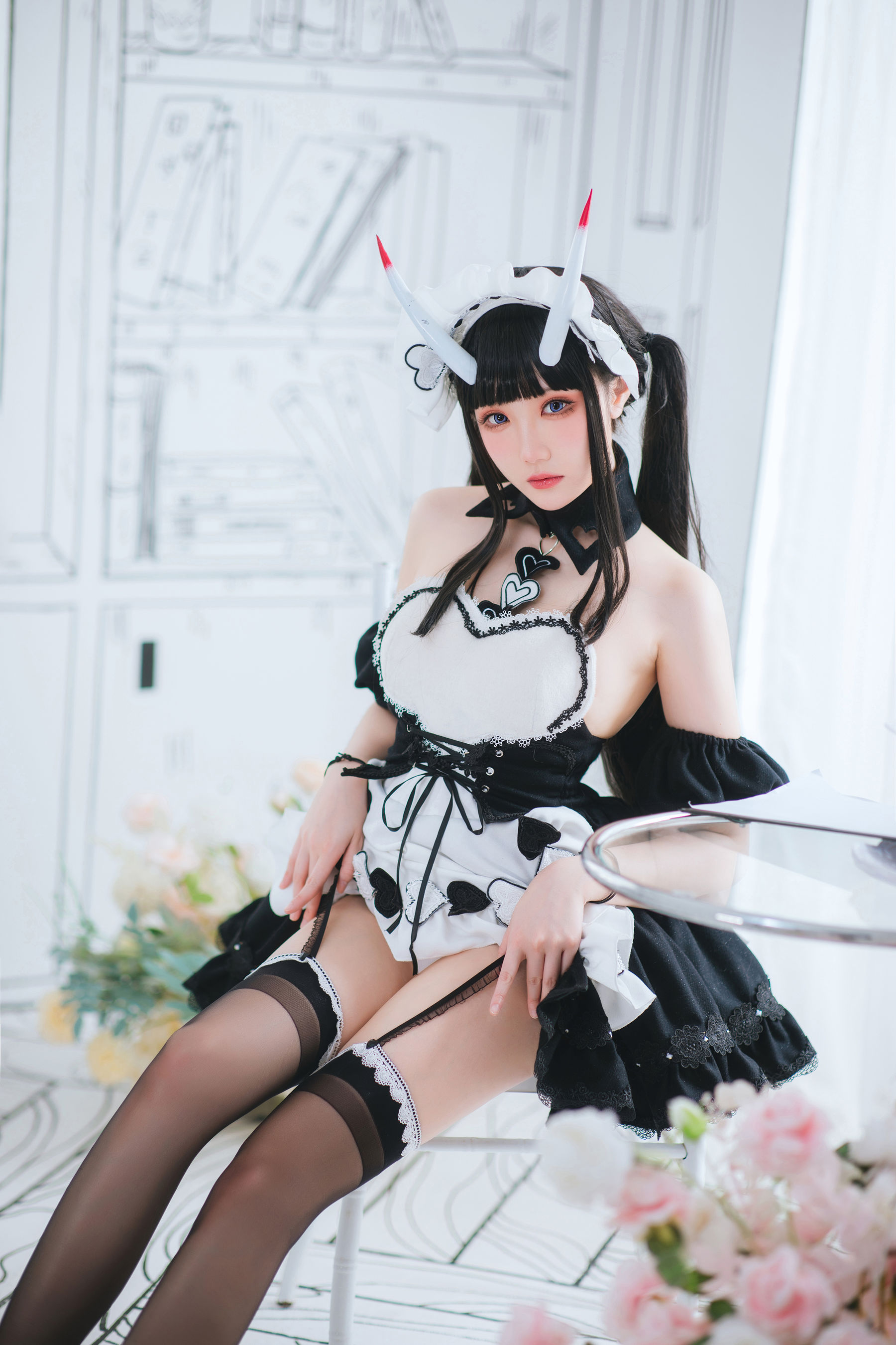 Coser瓜希酱福利 – 能代女仆 [22P]