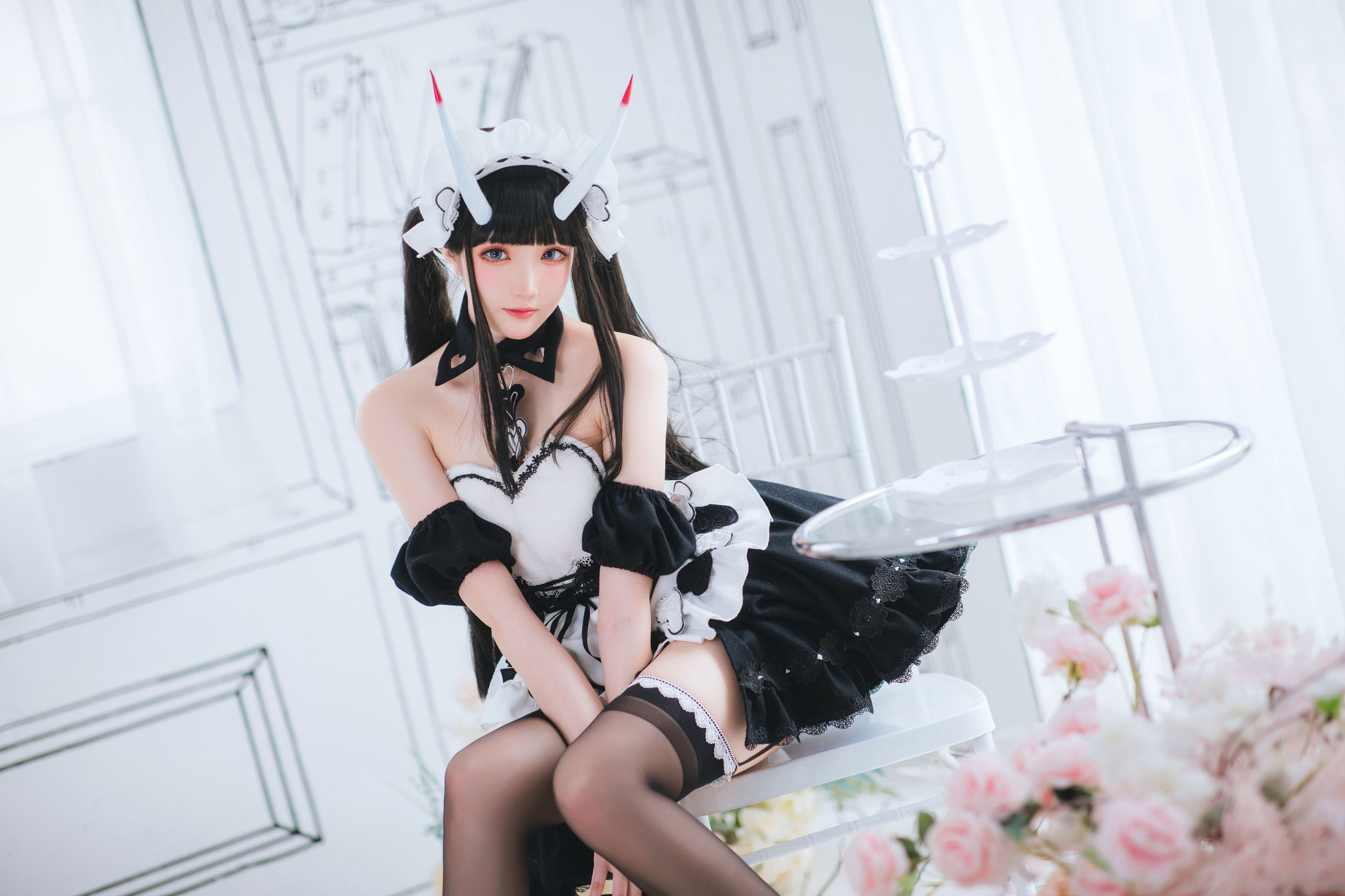Coser瓜希酱福利 – 能代女仆 [22P]