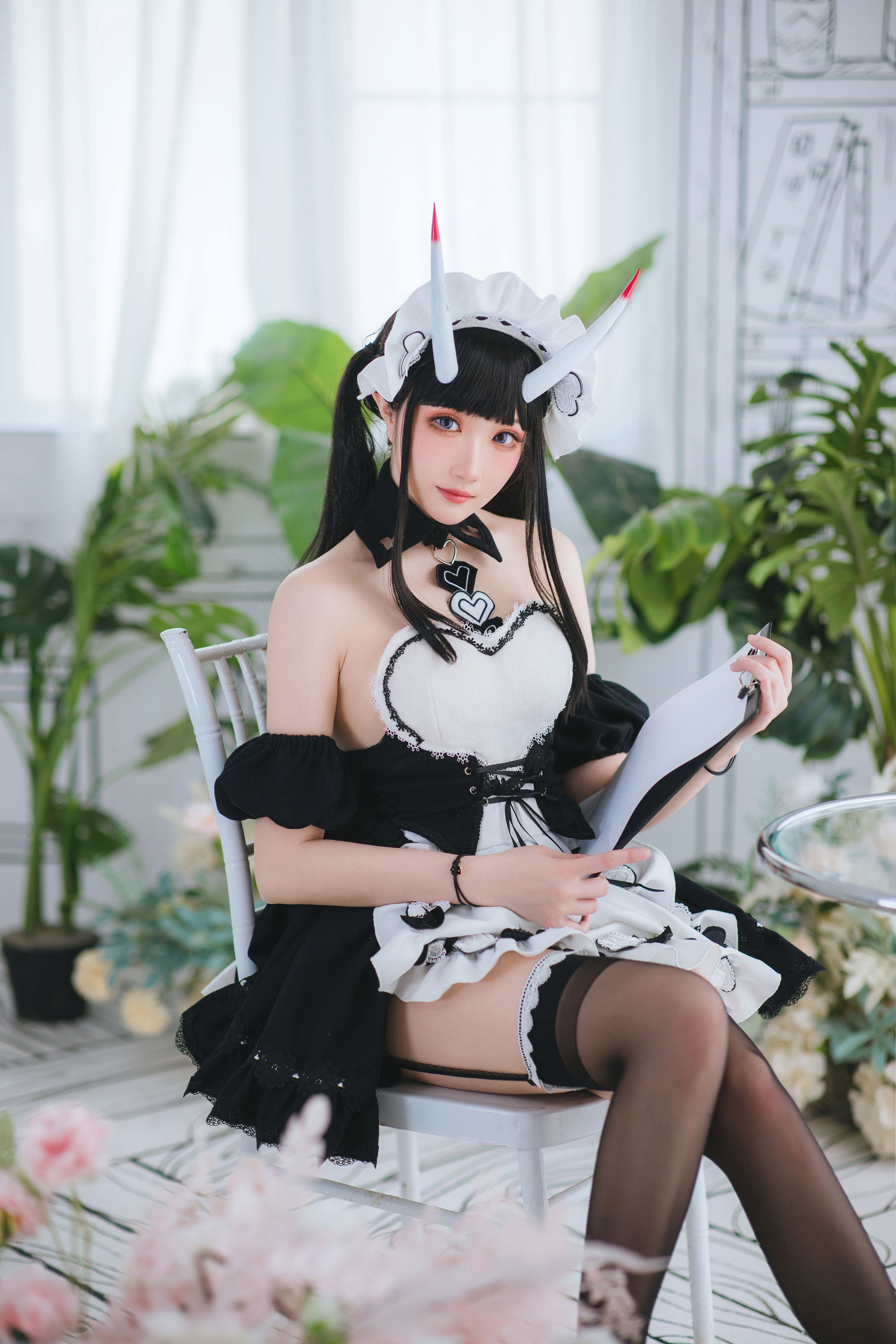 Coser瓜希酱福利 – 能代女仆 [22P]
