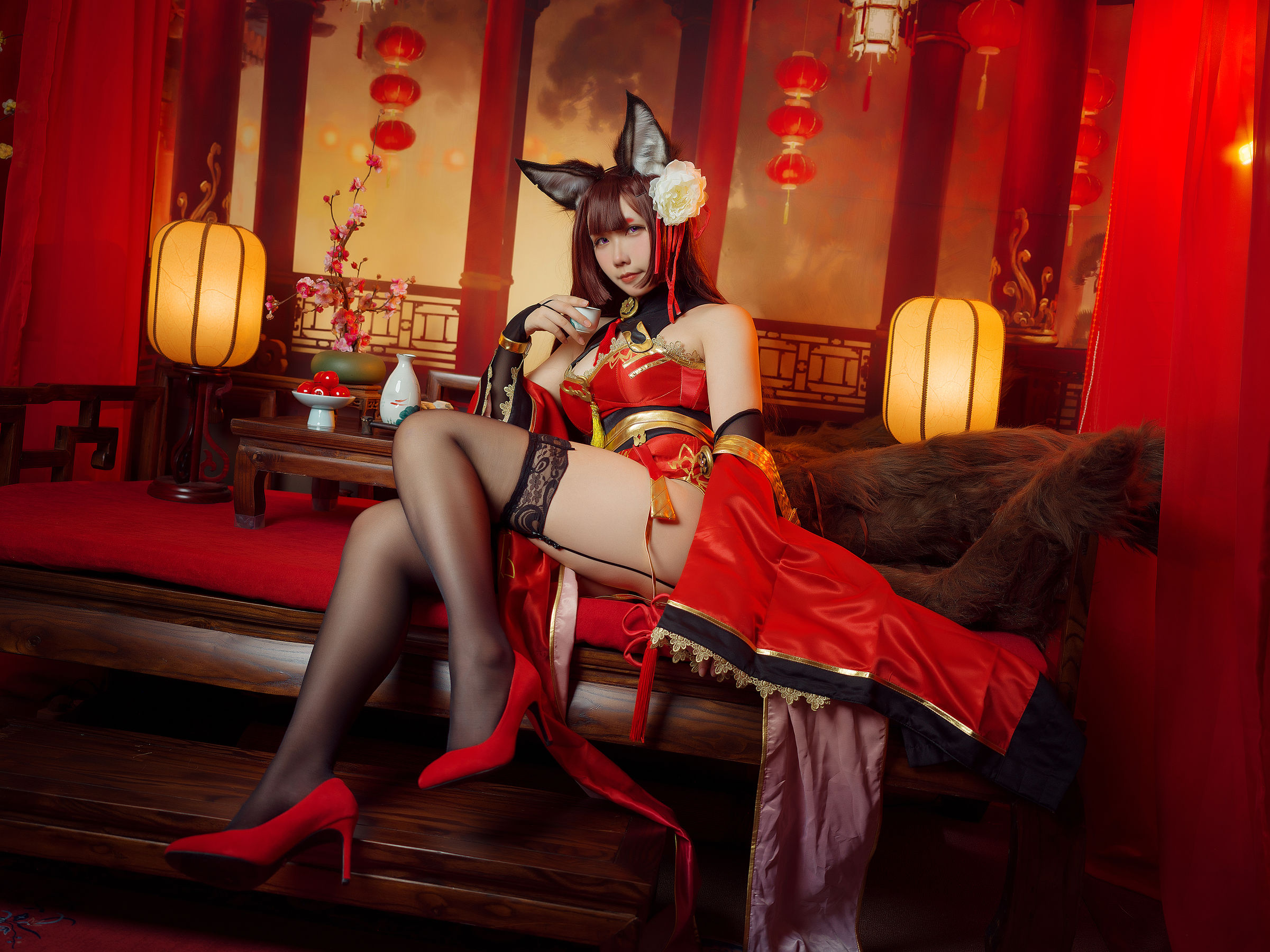 麻花麻花酱 – 天城旗袍 [20P]