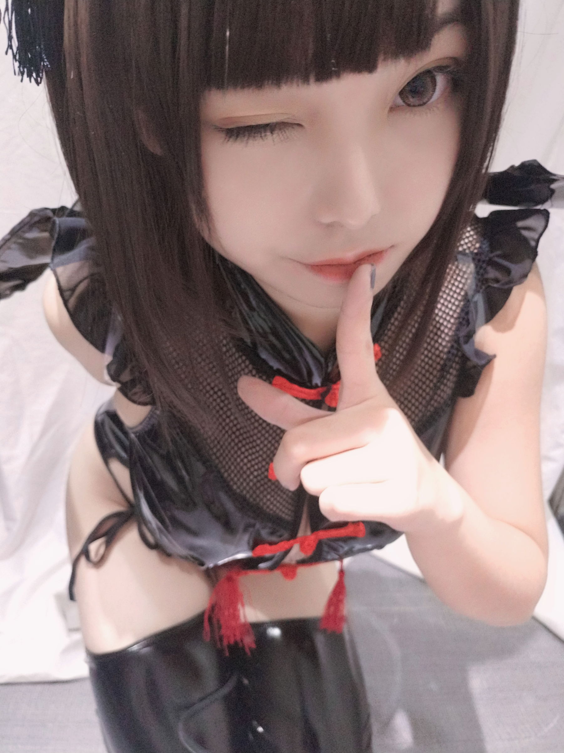 [Cosplay写真] 萌系小姐姐蜜汁猫裘 – 小恶魔自拍 [28P]