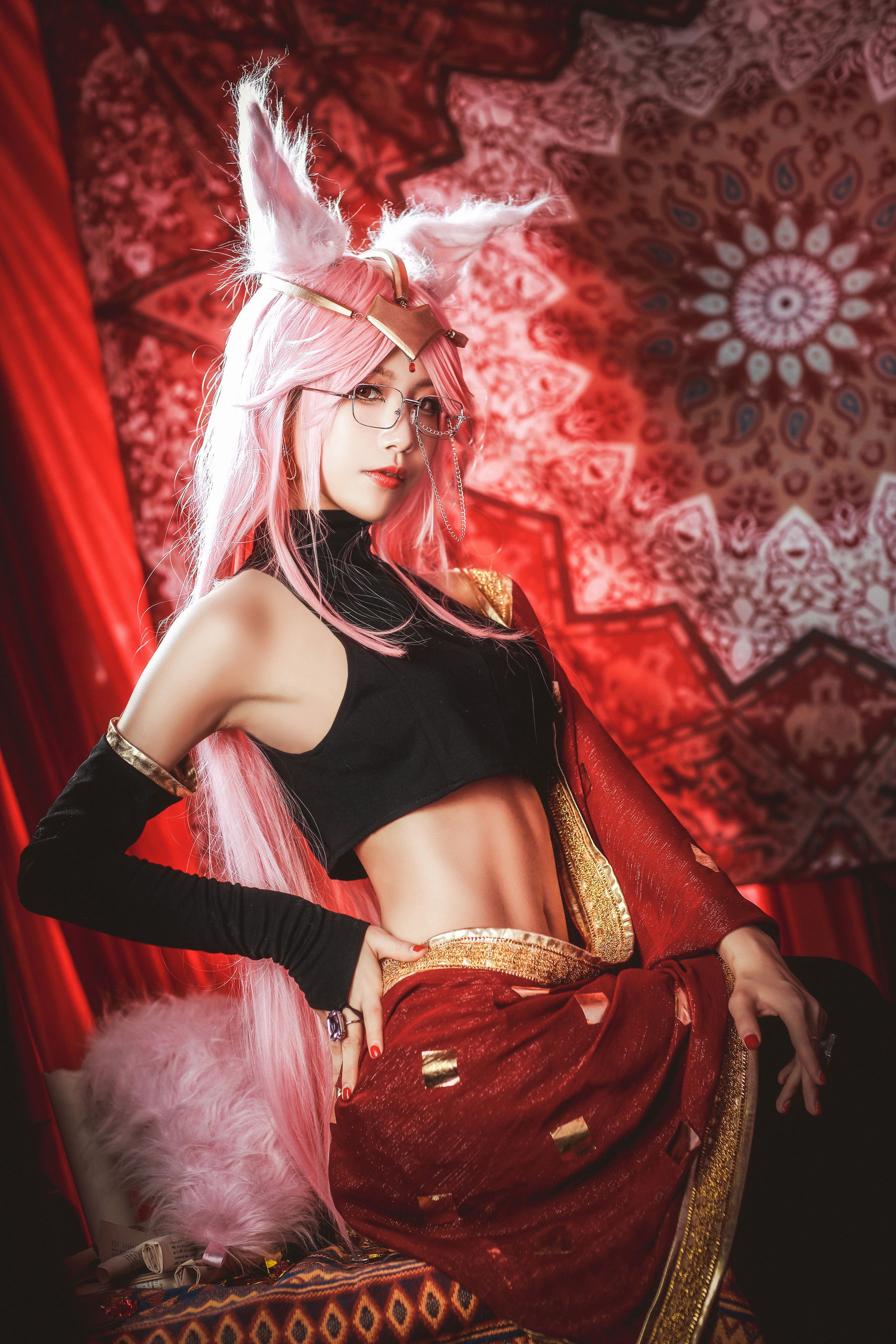 [Cosplay写真] 动漫博主水淼aqua – 玉藻前柯杨斯卡娅 [12P]