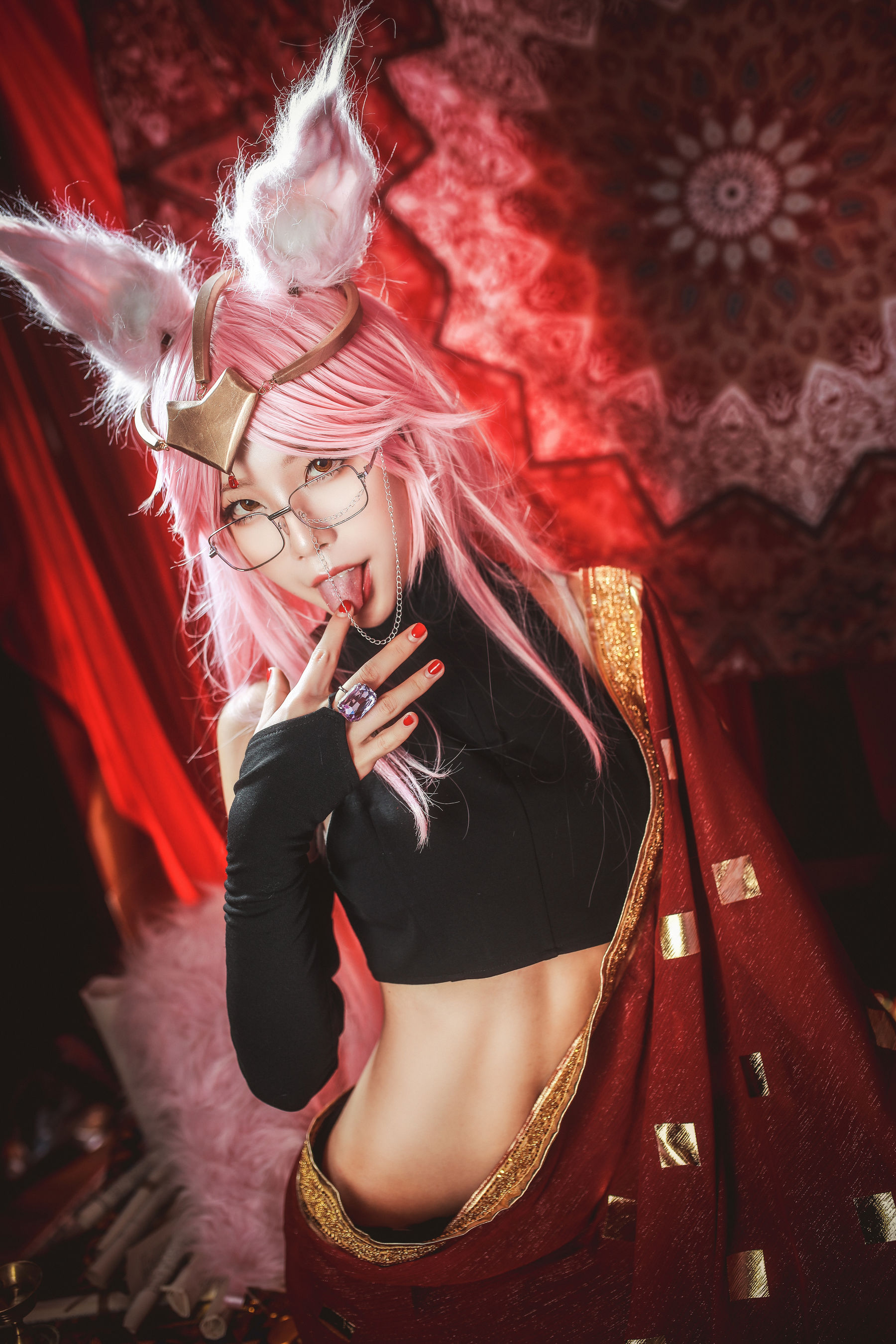 [Cosplay写真] 动漫博主水淼aqua – 玉藻前柯杨斯卡娅 [12P]